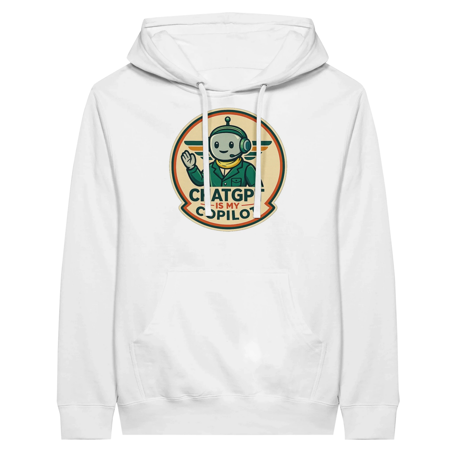 AI Co-Pilot Retro Tech Hoodie