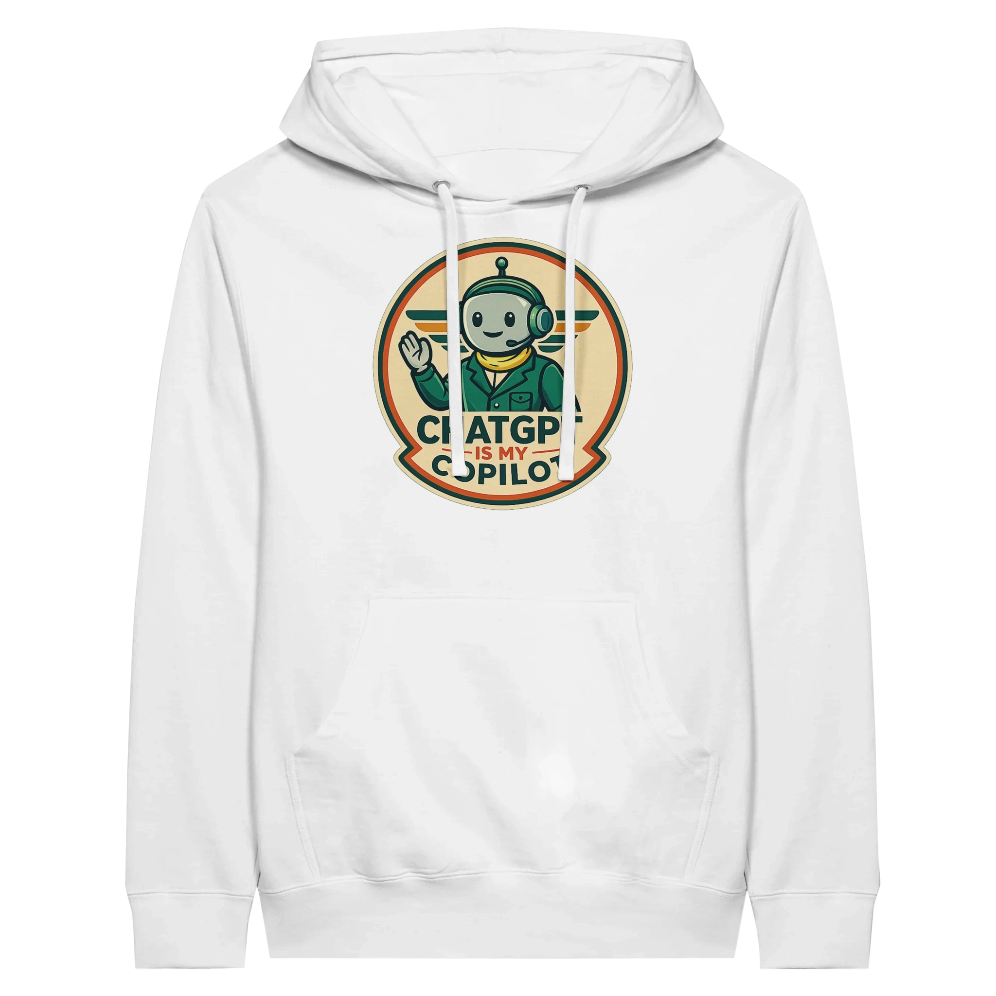AI Co-Pilot Retro Tech Hoodie