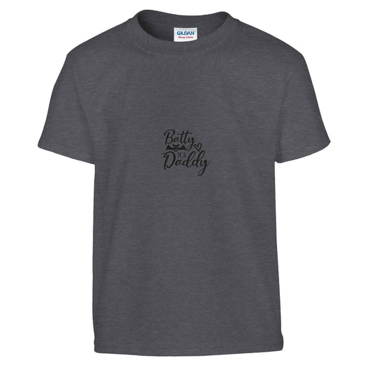 Batty For Daddy Kids T-Shirt – Adorable Bat Design for Little Ones