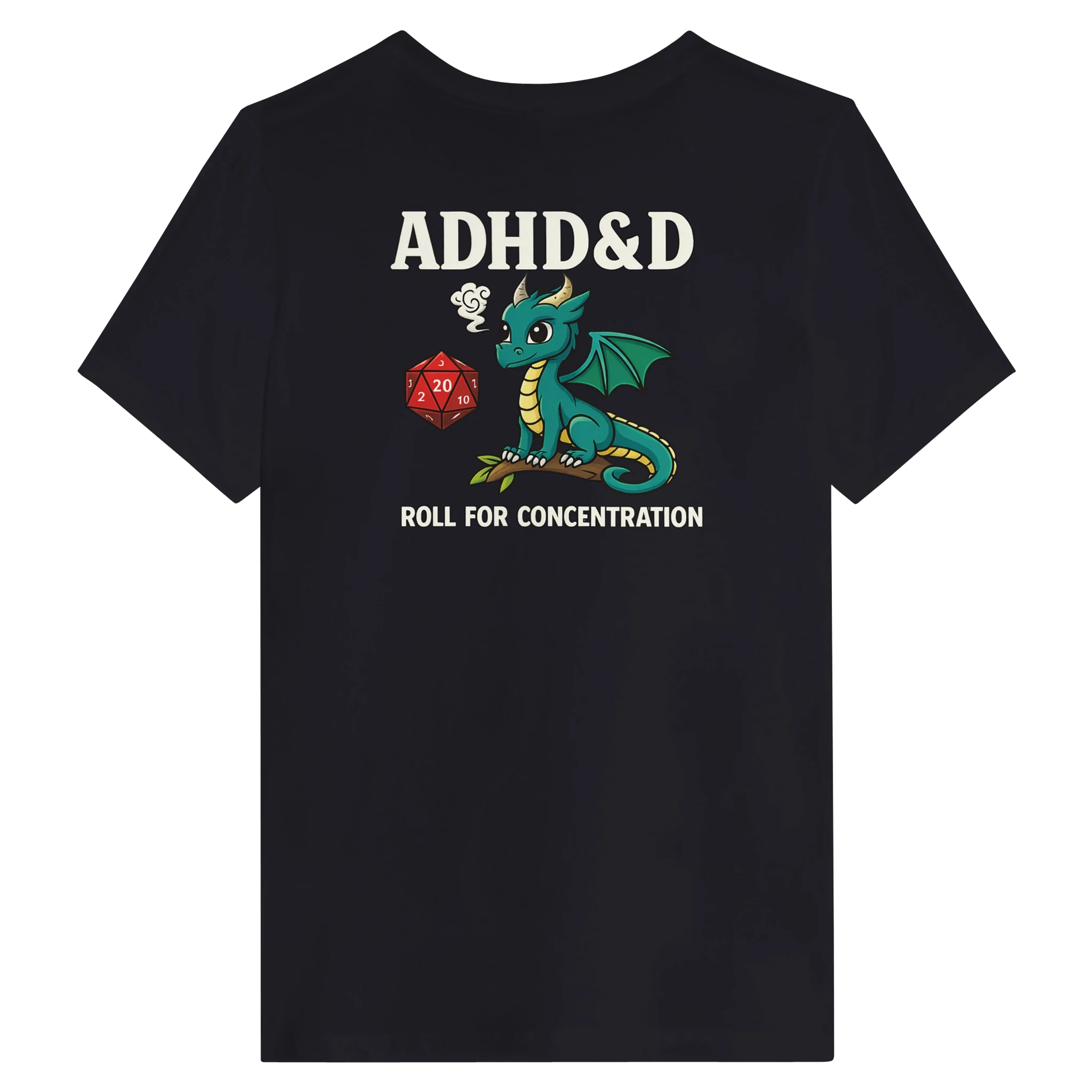 Women’s ADHD&D Roll for Concentration T-Shirt