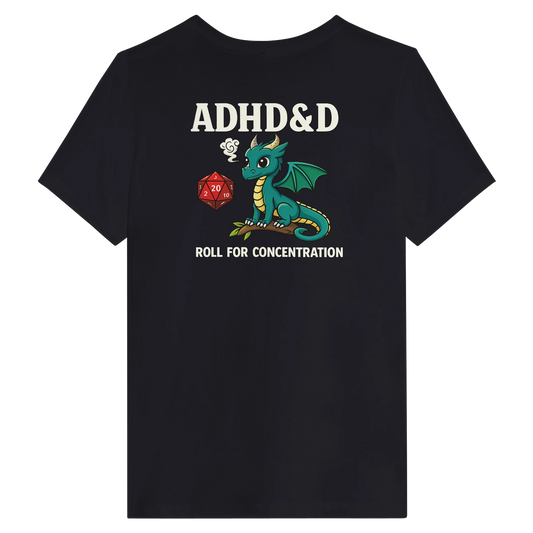 Women’s ADHD&D Roll for Concentration T-Shirt