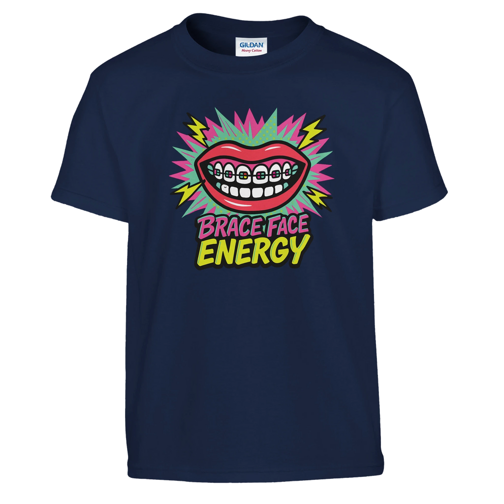 Kids Brace Face Energy T-Shirt