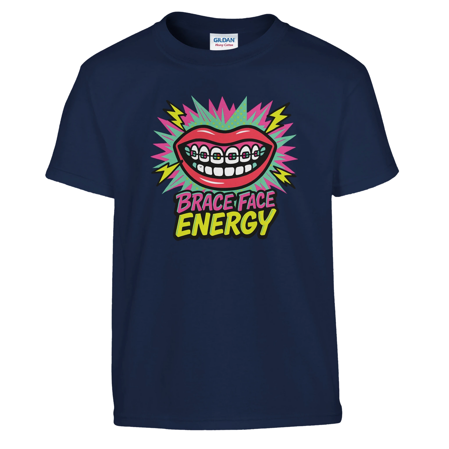 Kids Brace Face Energy T-Shirt