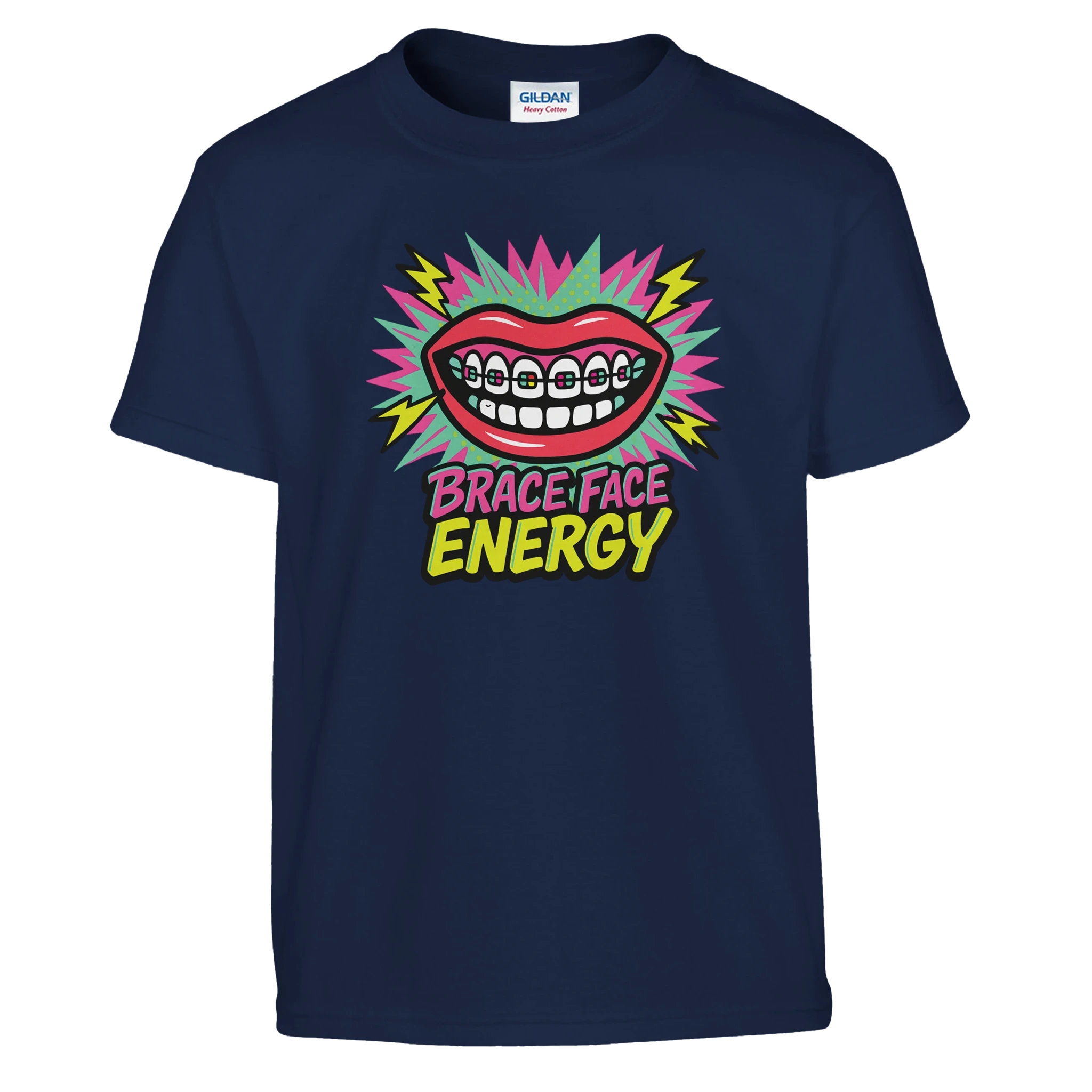 Kids Brace Face Energy T-Shirt