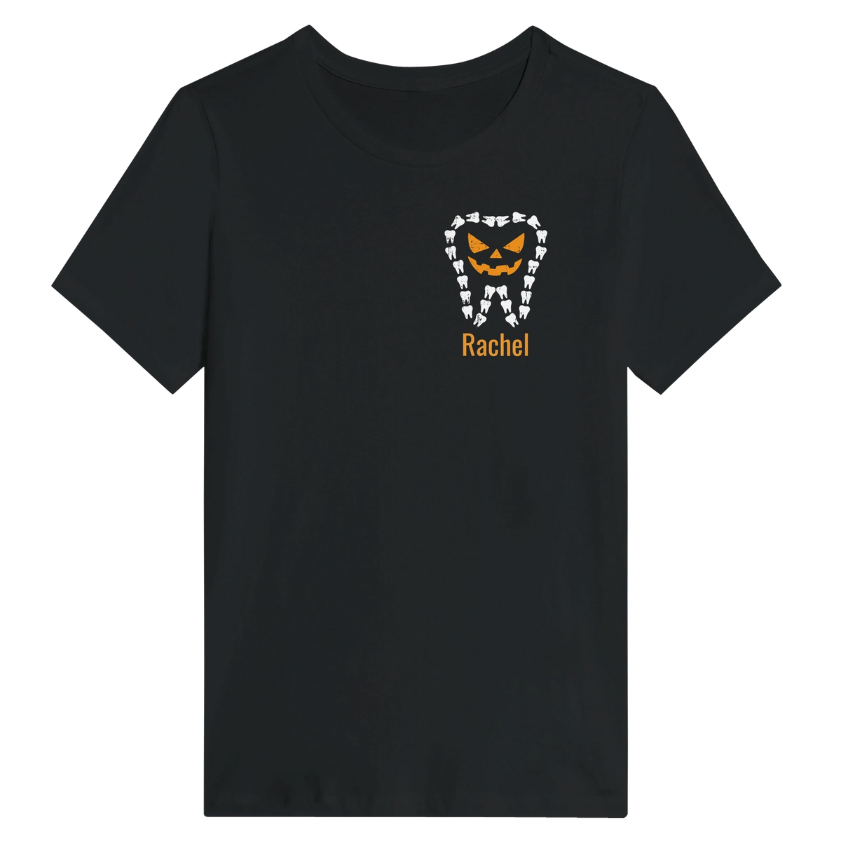 Personalized Trick or Treat Brush Your Teeth Halloween Women's Shirt