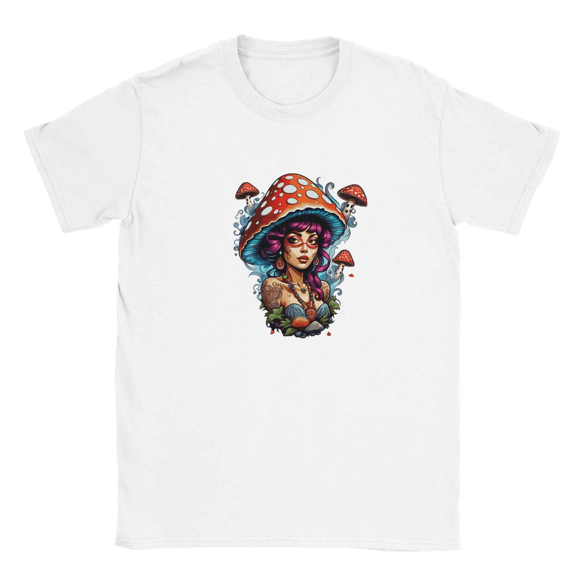 Mushroom Queen Graphic Tee – Premium Comfort & Bold Style for Everyday Wear