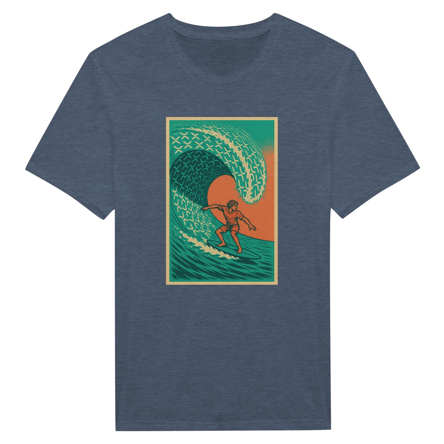 XRP Wave Shirt – Retro Surf Crypto Beach Tee - F4 Custom Prints