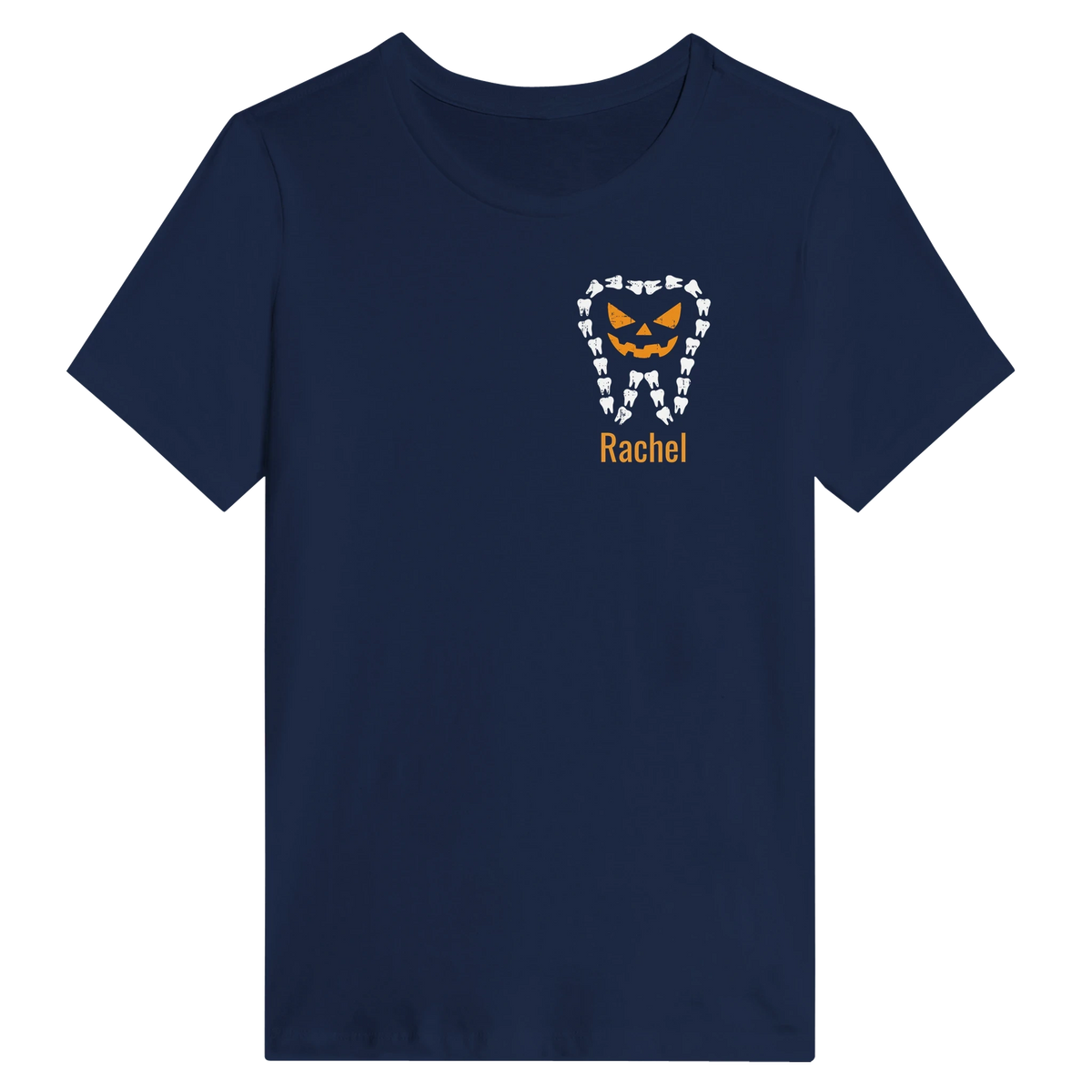 Personalized Trick or Treat Brush Your Teeth Halloween Women's Shirt