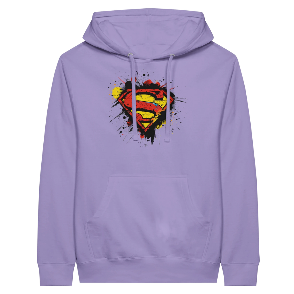 Superman Splatter Shield Hoodie