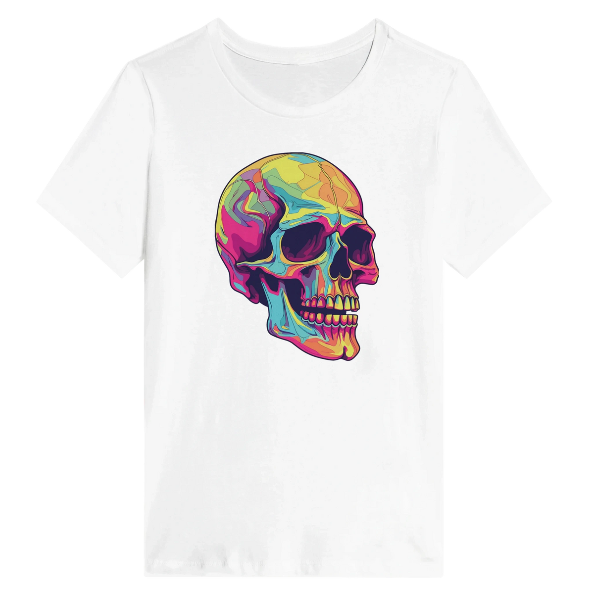 Women’s Neon Skull T-Shirt