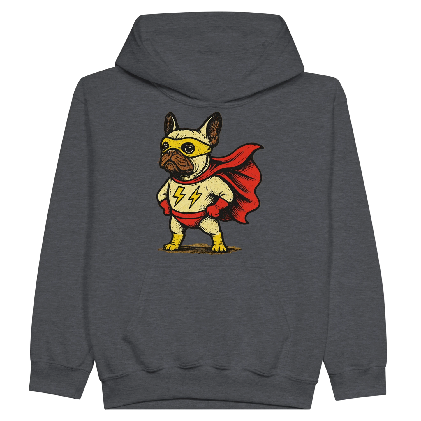 Kids Super Frenchie Hoodie