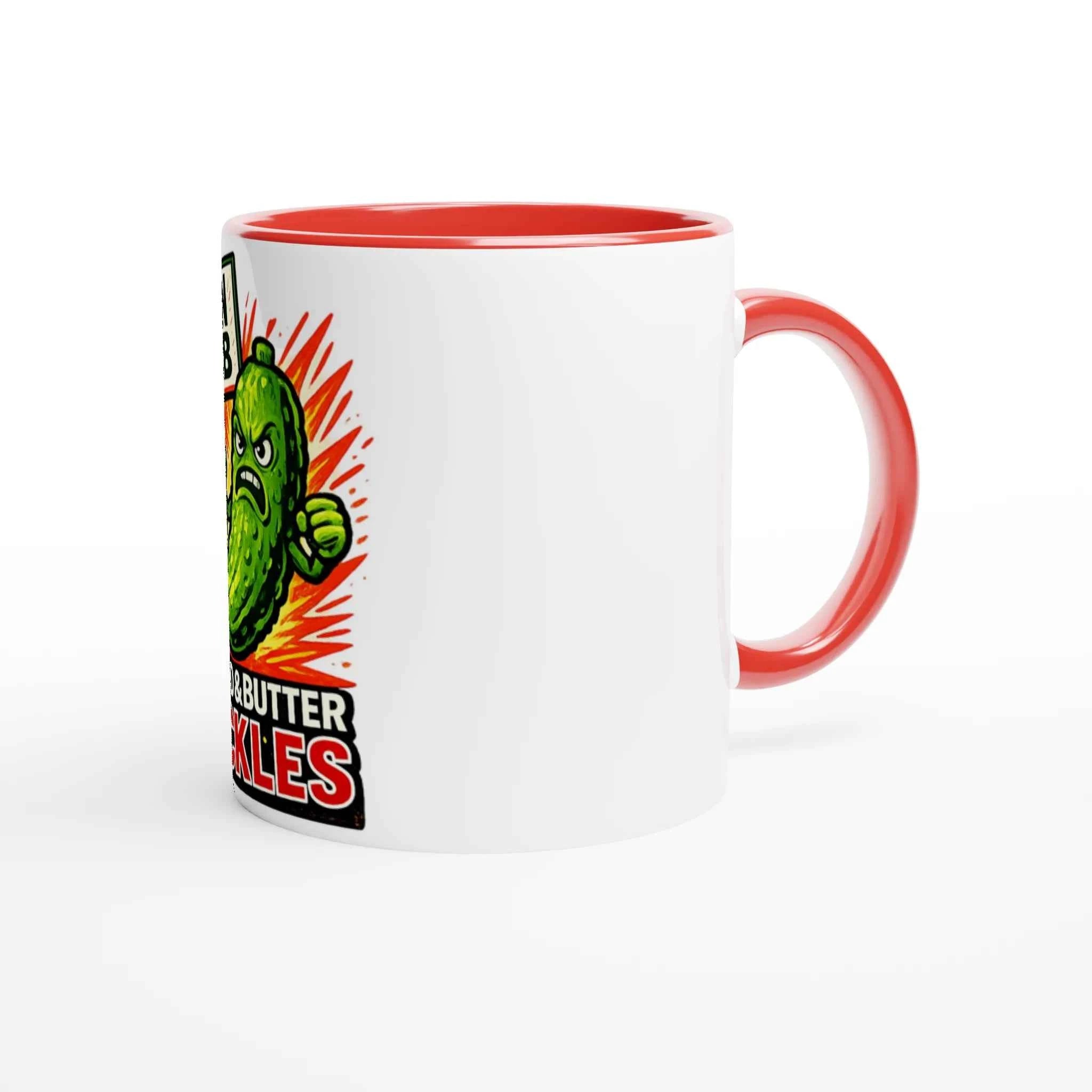 Ban B&B Pickle 11oz Coffee Mug with Color Inside