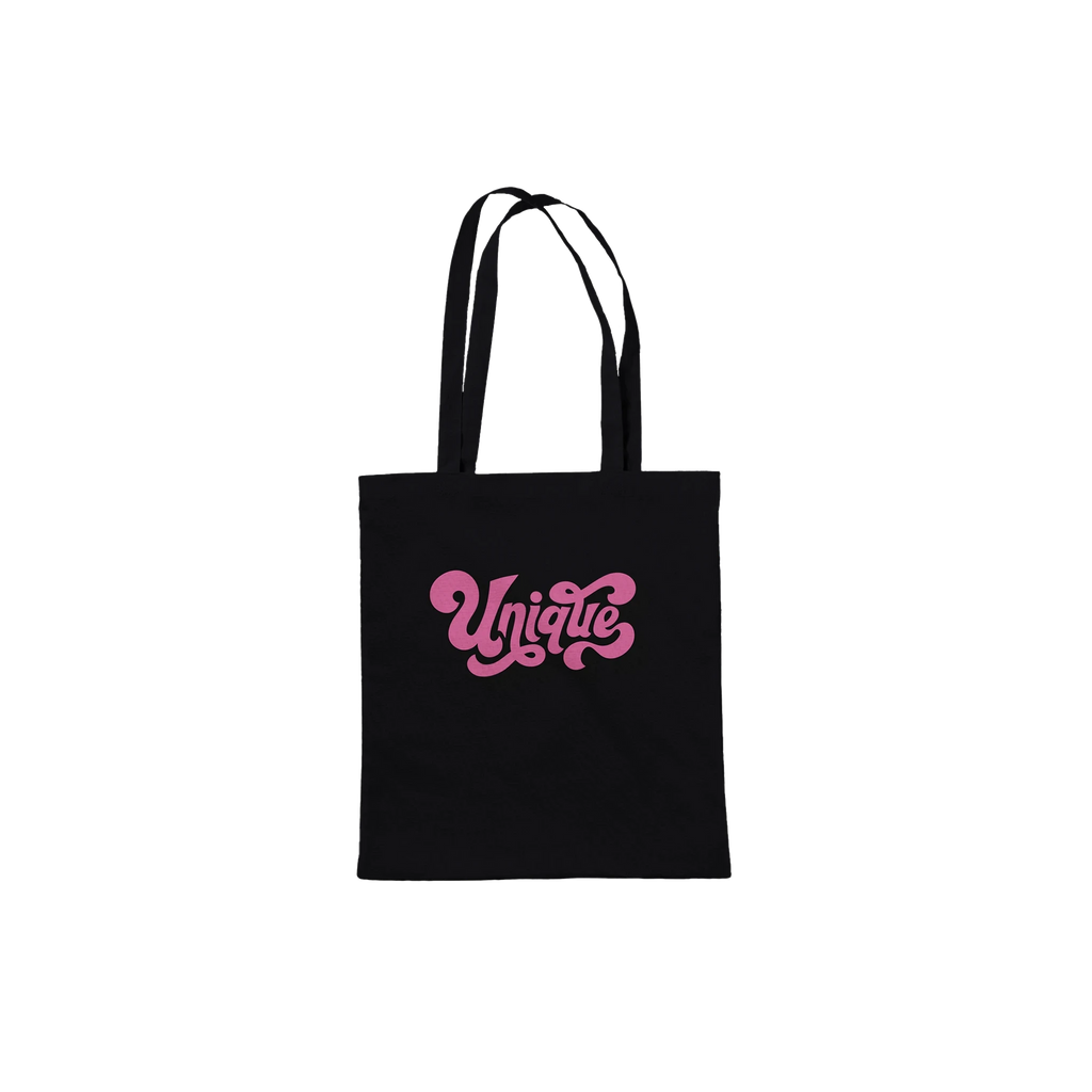 Unique Script Tote Bag