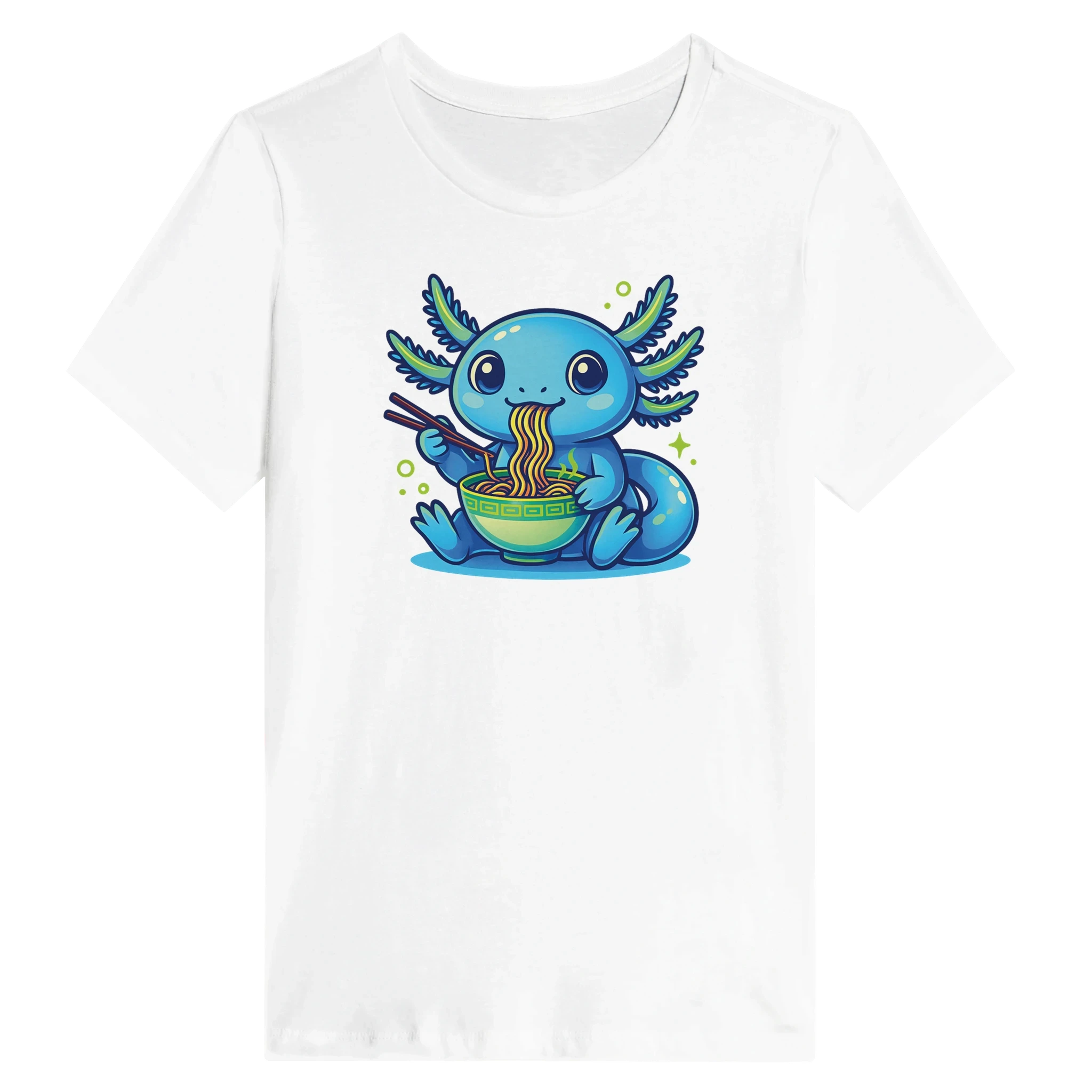 Women’s Kawaii Axolotl Ramen T-Shirt