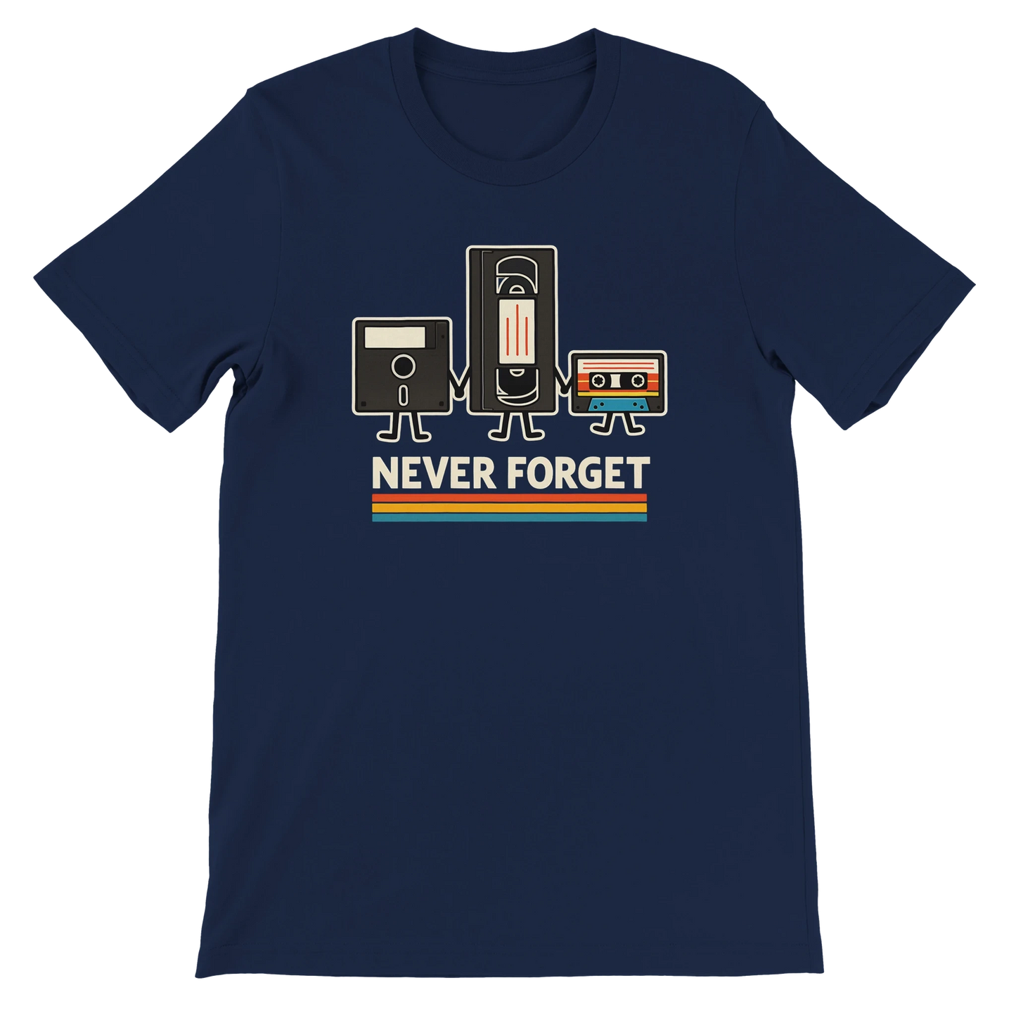 Retro Tech Squad Never Forget T-Shirt