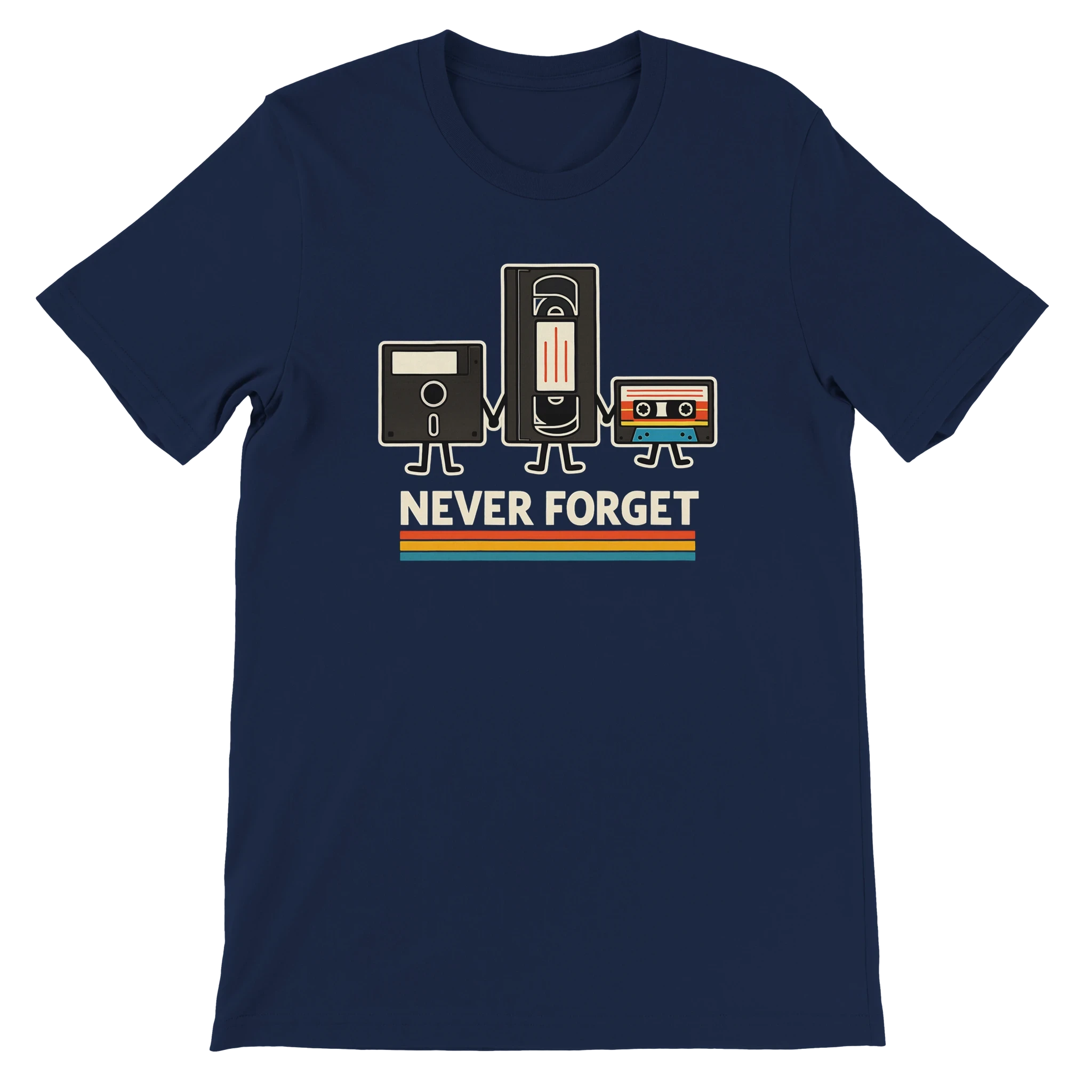 Retro Tech Squad Never Forget T-Shirt
