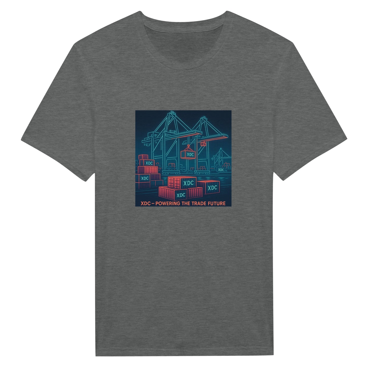 XDC Network Retro T-Shirt – Digital Trade Future Crypto Tee - F4 Custom Prints
