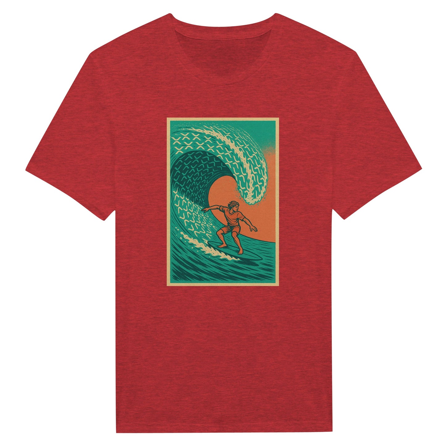 XRP Wave Shirt – Retro Surf Crypto Beach Tee - F4 Custom Prints