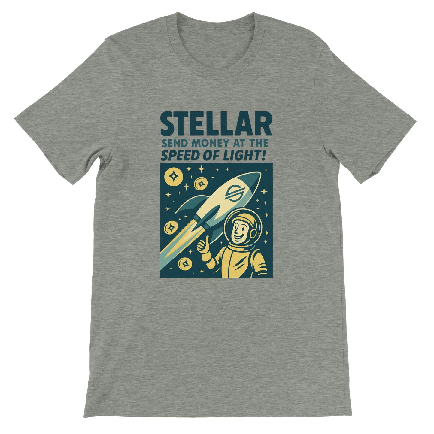 Stellar XLM Retro Ad Shirt