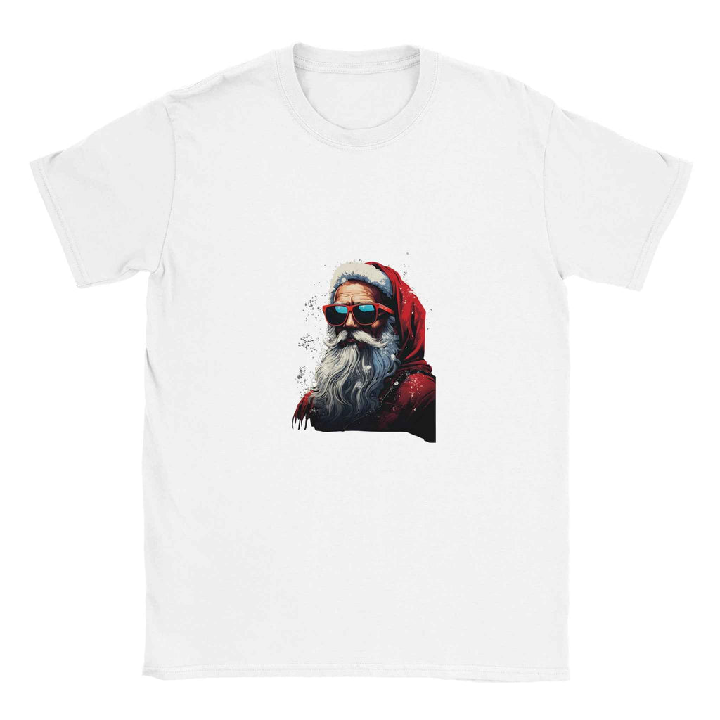 Cool Santa Shades Christmas Tee – Festive Holiday Graphic Tee for Men & Women