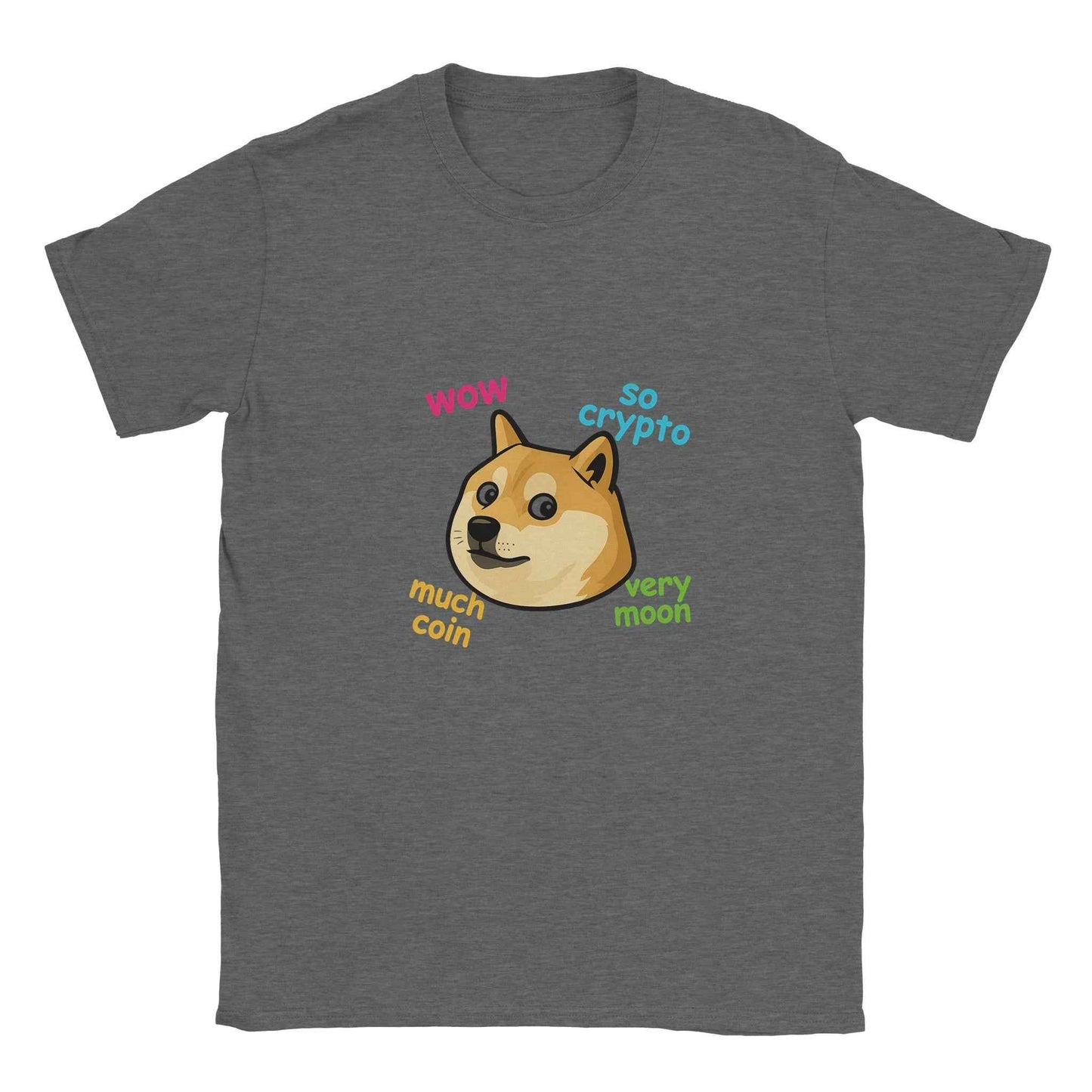 Doge Meme T-Shirt – So Crypto, Much Style, Very Moon! Choose Your Color & Size.