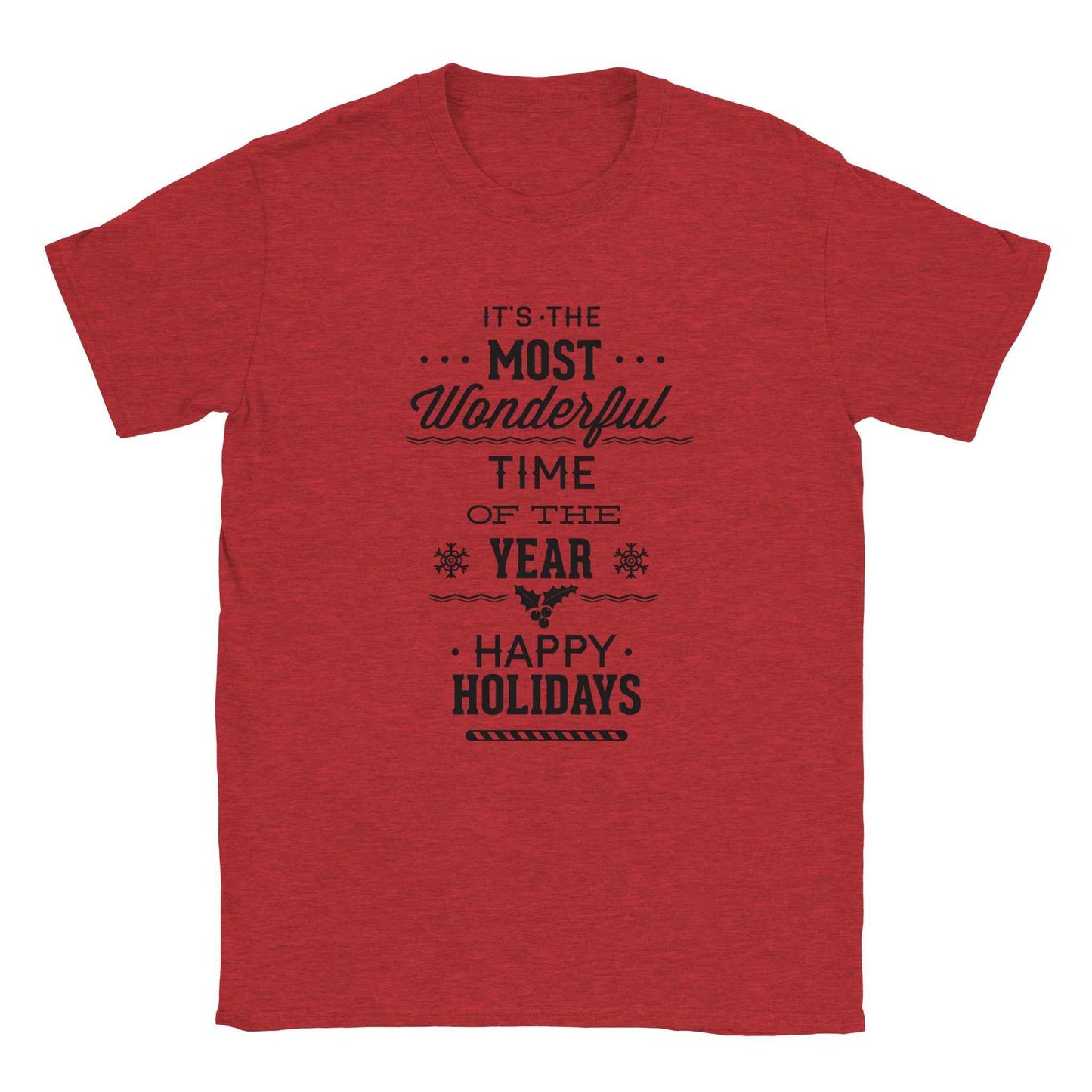 It's the Most Wonderful Time of the Year – Festive Holiday Graphic Tee