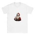 Jolly Santa Thumbs Up Christmas Tee – Festive Holiday Graphic Shirt in Multiple Colors