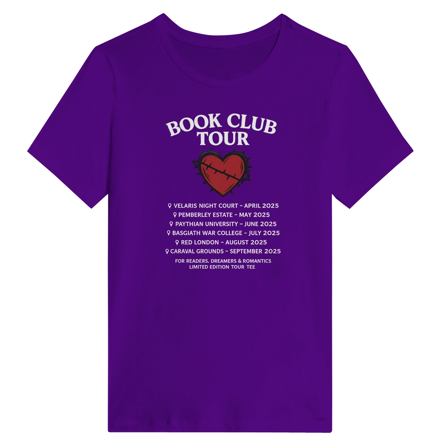 Women’s Fantasy Book Tour T-Shirt