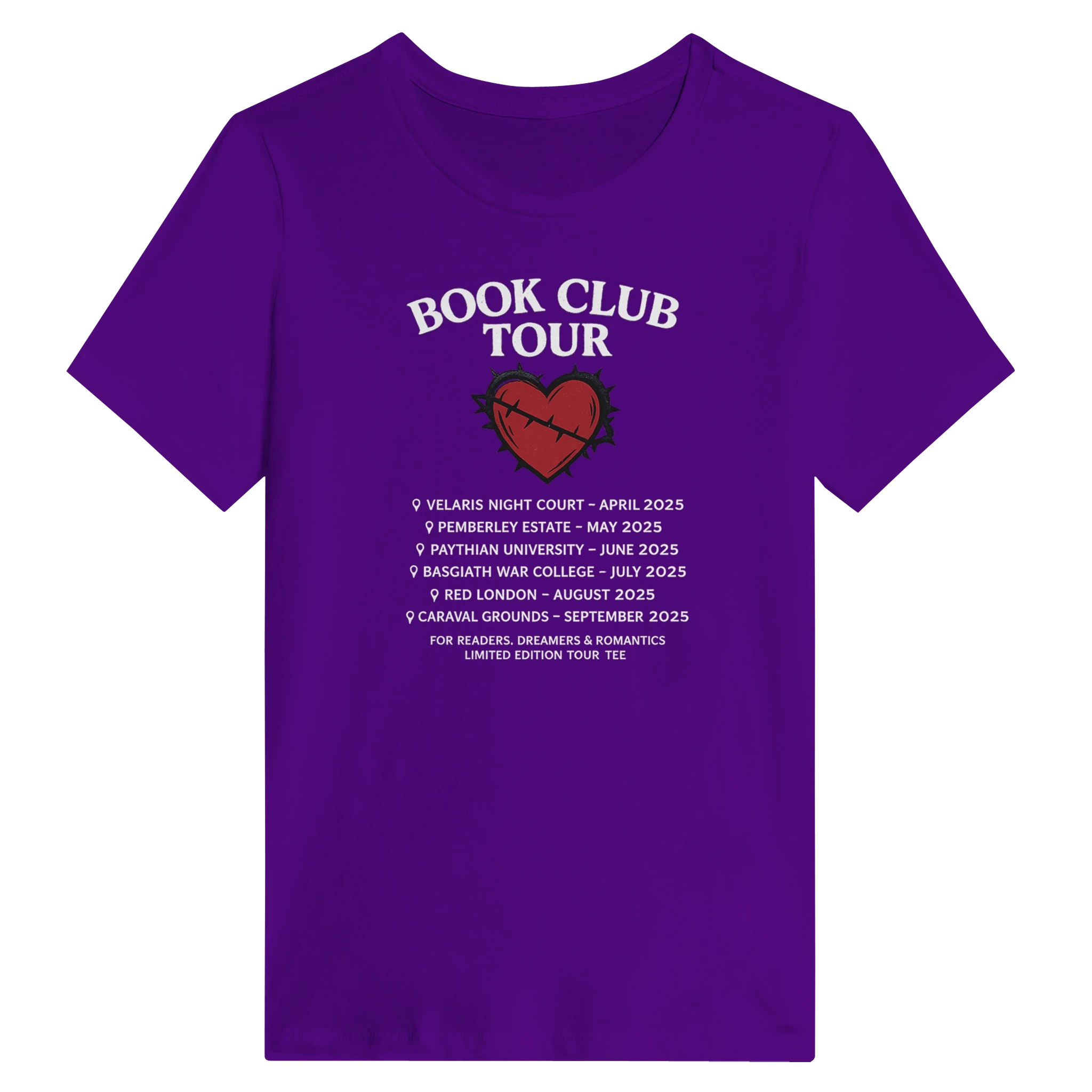 Women’s Fantasy Book Tour T-Shirt