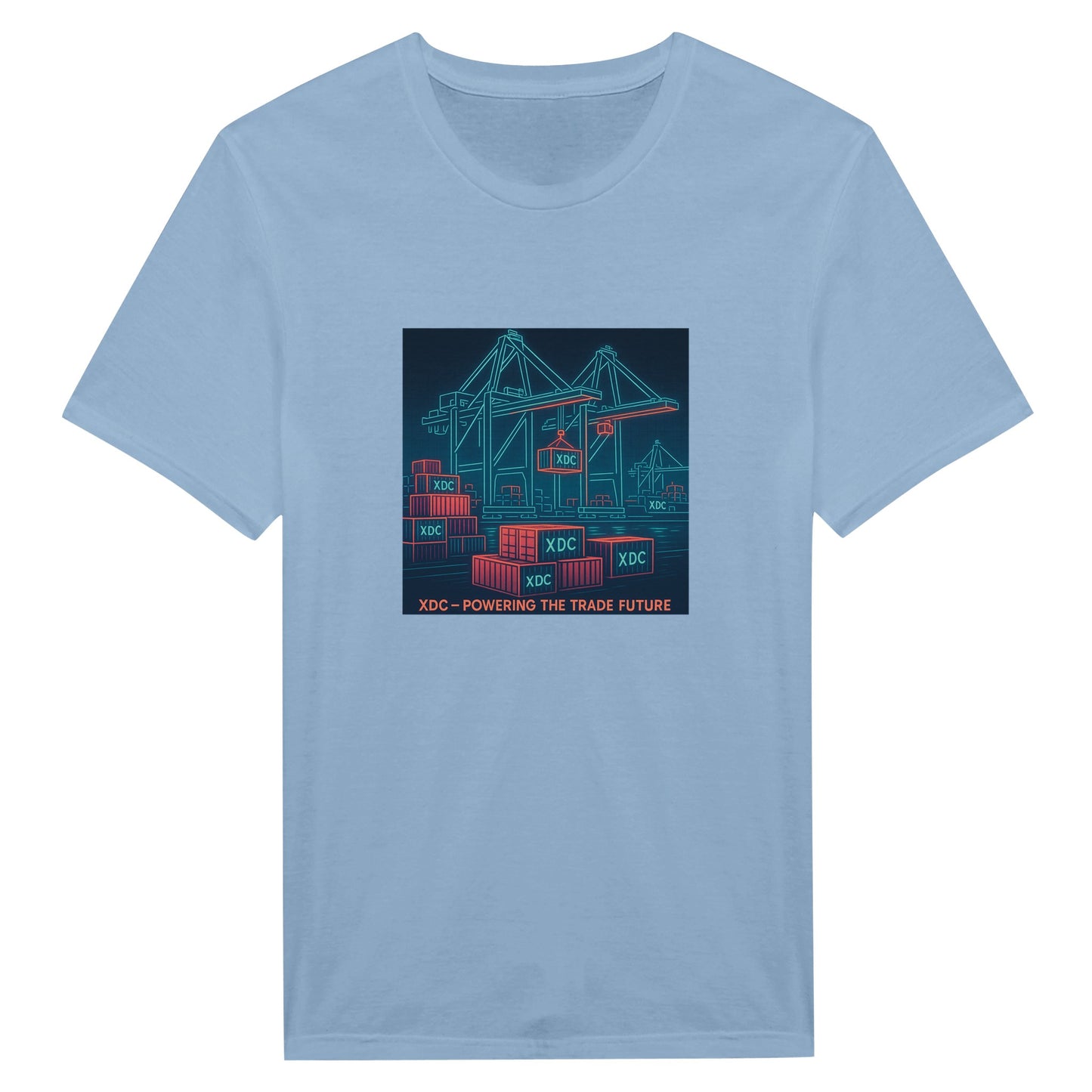 XDC Network Retro T-Shirt – Digital Trade Future Crypto Tee - F4 Custom Prints