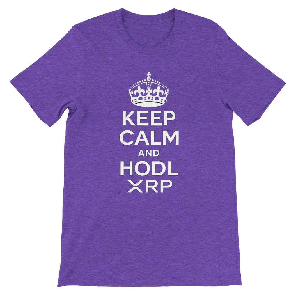 Keep Calm and HODL XRP T-Shirt