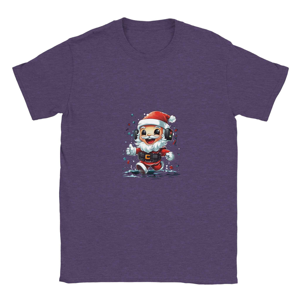 DJ Santa Claus Christmas Shirt – Festive Holiday Graphic Tee for Music Lovers