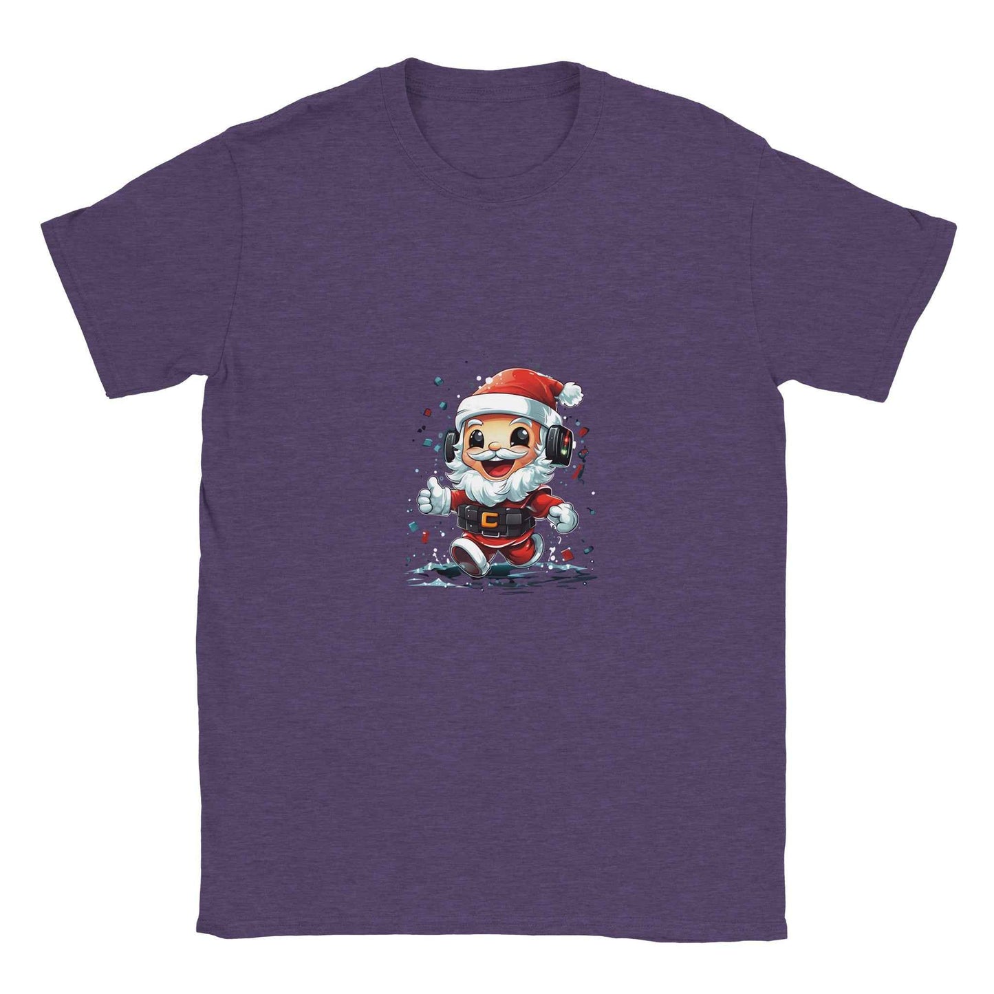 DJ Santa Claus Christmas Shirt – Festive Holiday Graphic Tee for Music Lovers