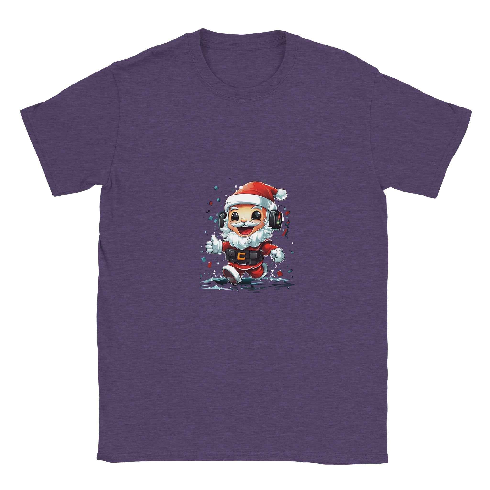DJ Santa Claus Christmas Shirt – Festive Holiday Graphic Tee for Music Lovers