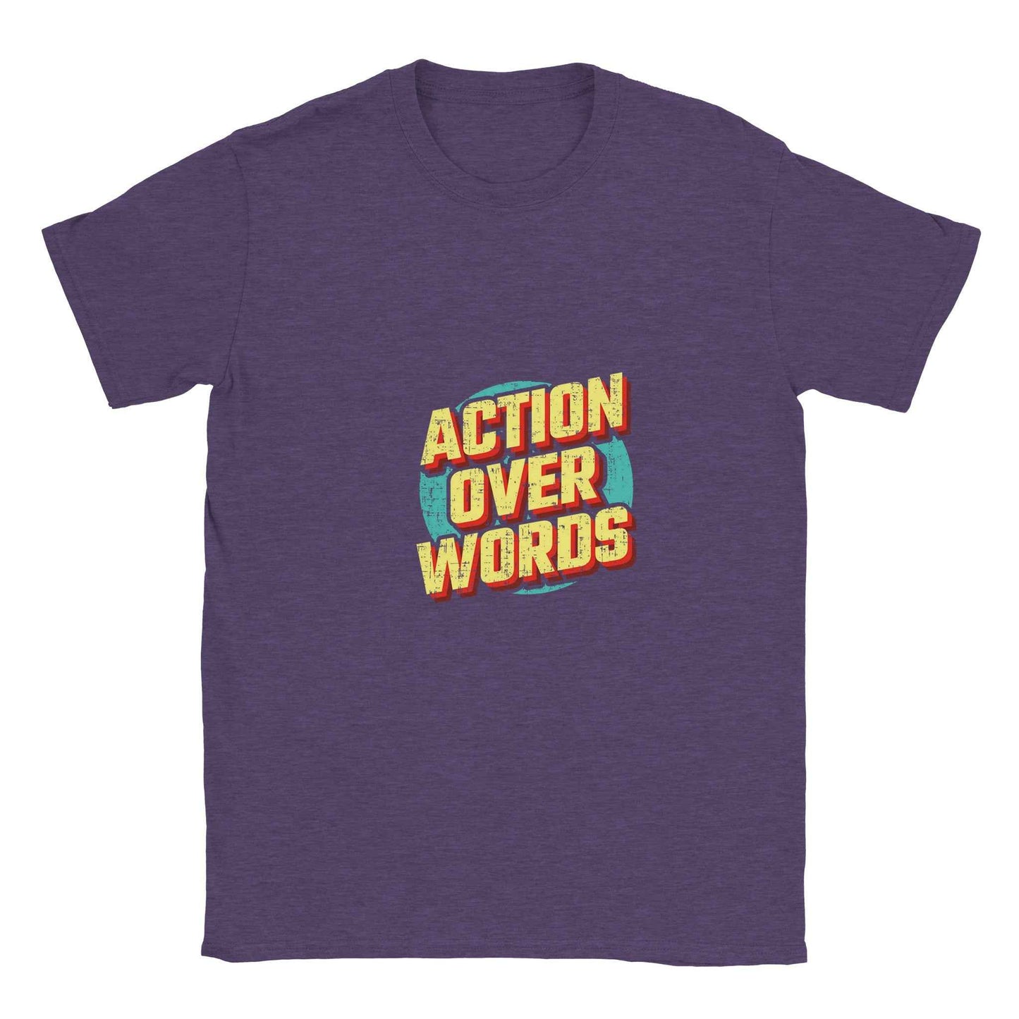Action Over Words Graphic Tee – Premium Comfort & Bold Style for Everyday Wear