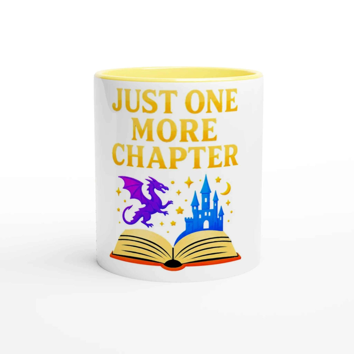 Just One More Chapter 11oz Coffee Mug with Color Inside