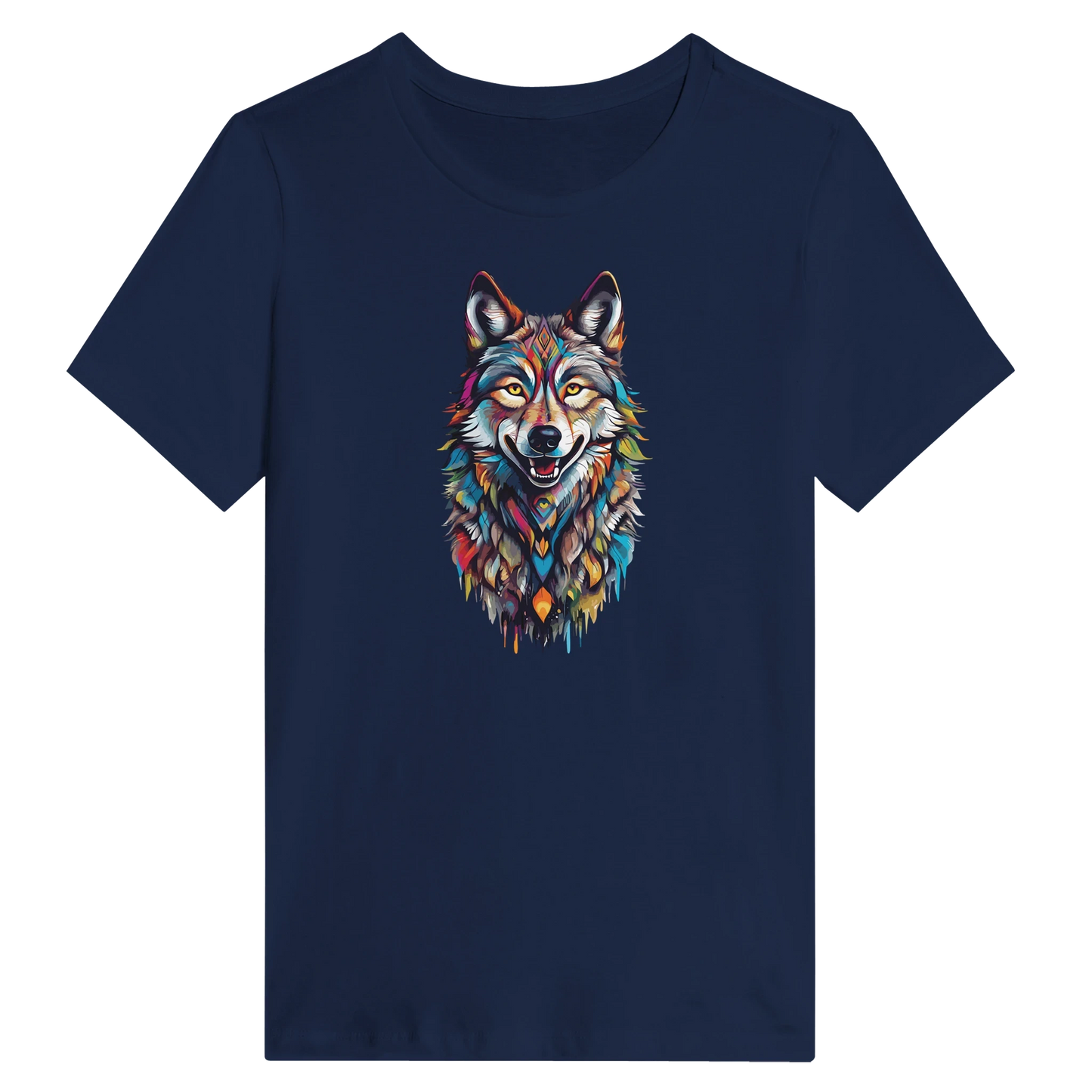 Women’s Cosmic Wolf Graphic T-Shirt