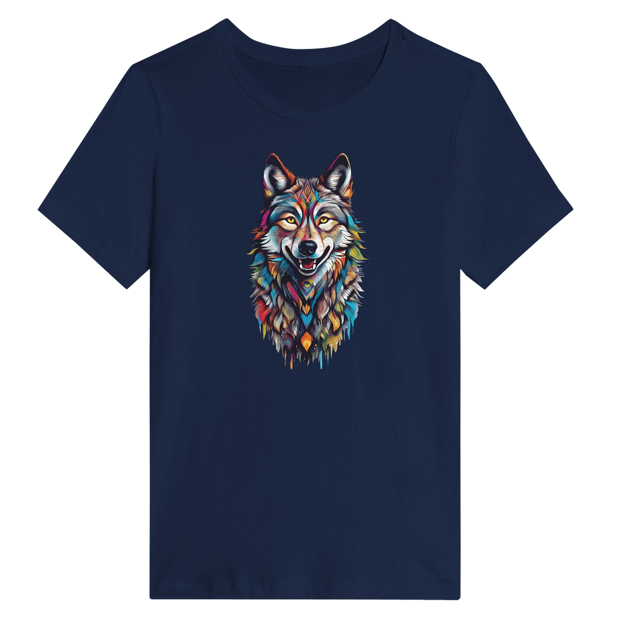 Women’s Cosmic Wolf Graphic T-Shirt