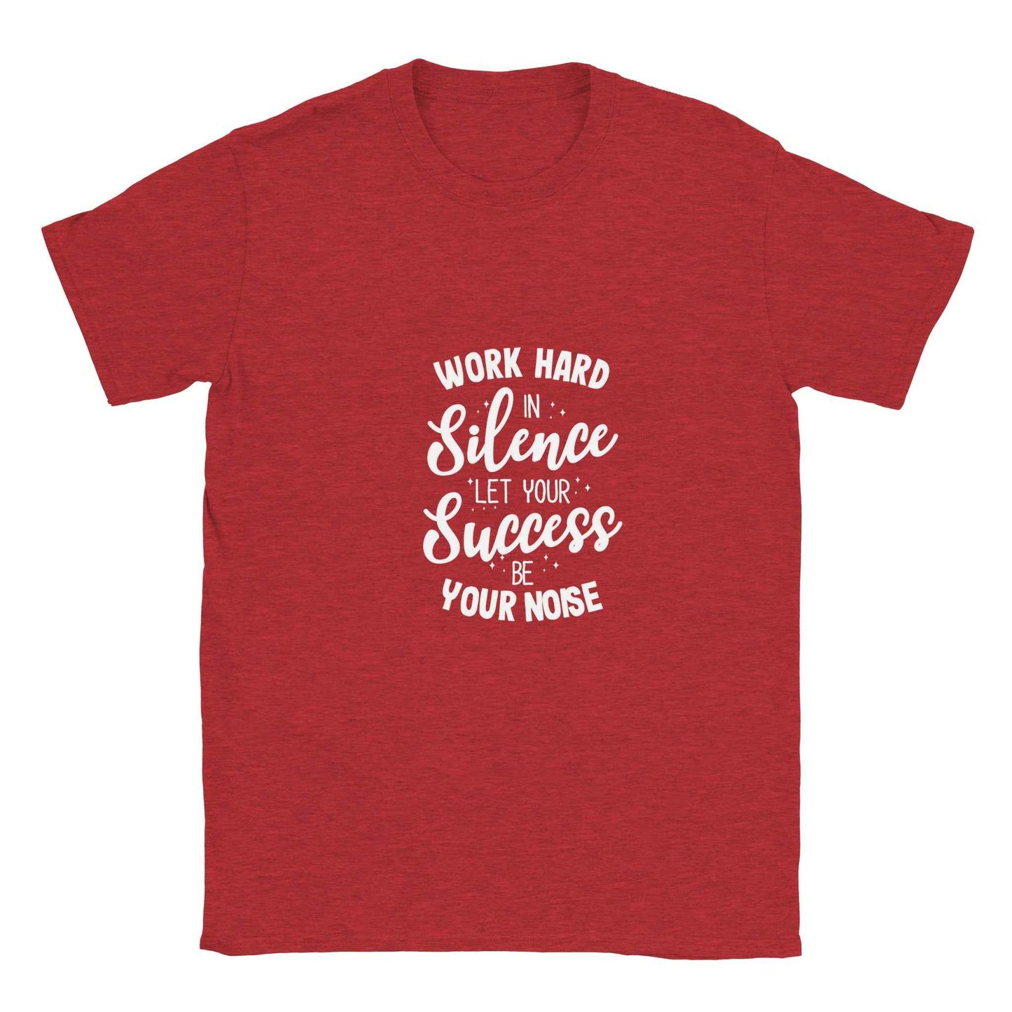 Work Hard In Silence Graphic Tee – Premium Comfort & Bold Style for Everyday Wear