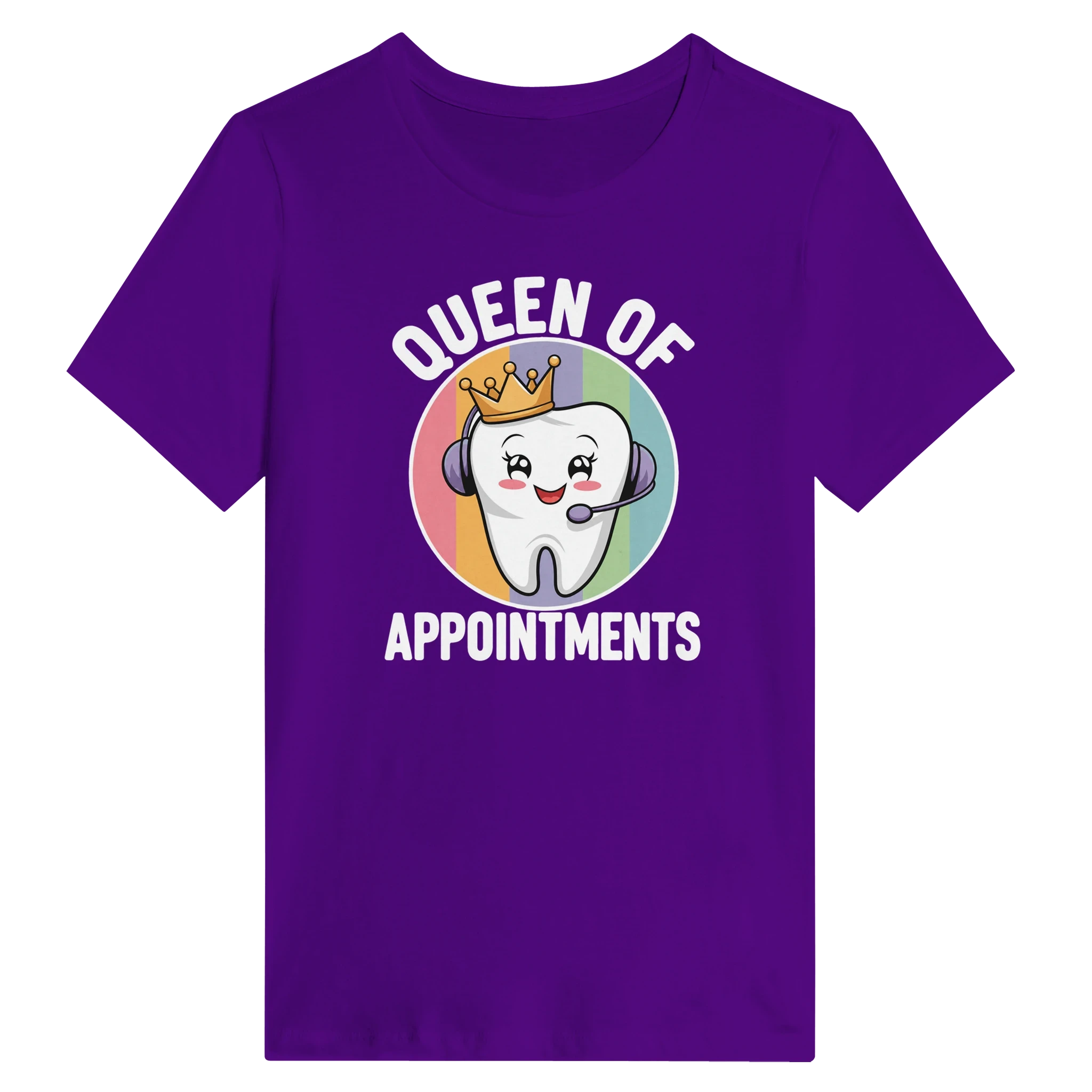 Dental Receptionist Women’s Shirt – Queen of Appointments Tee