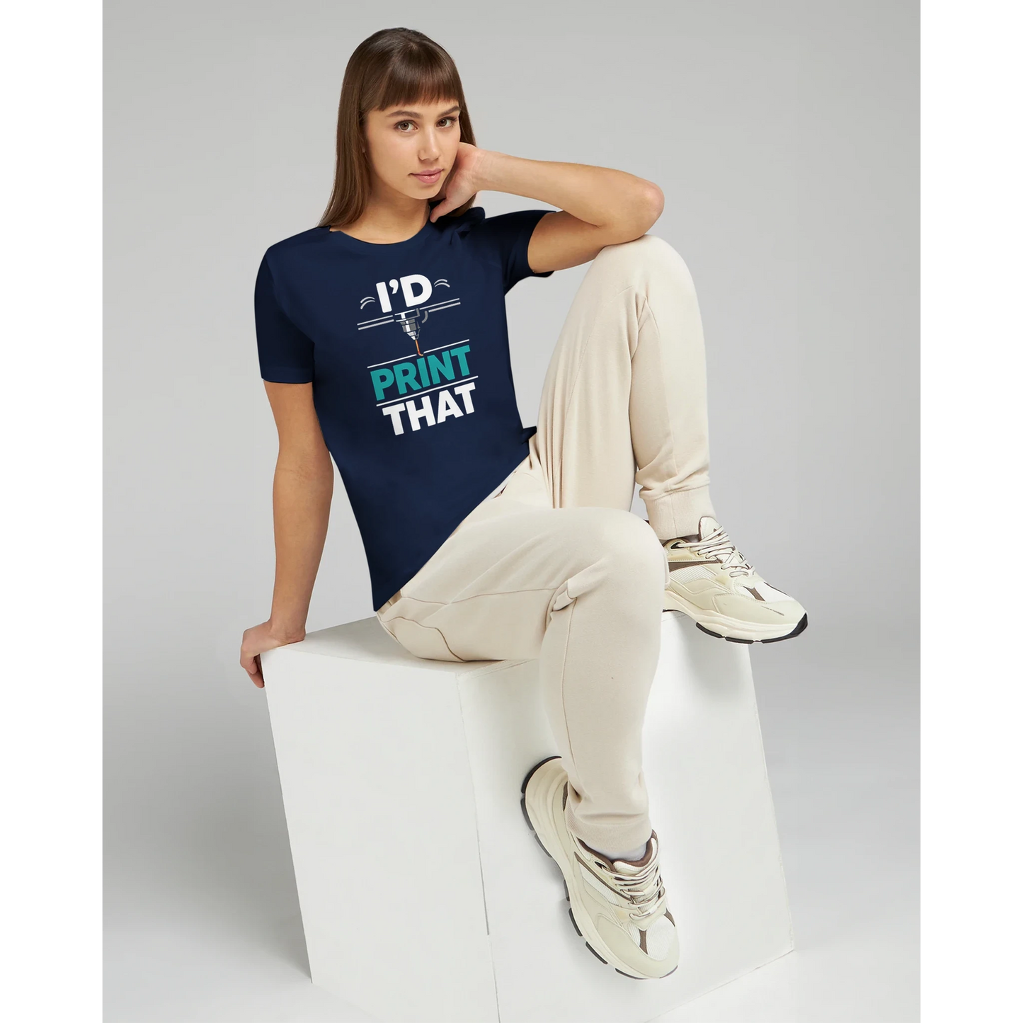 Women’s I’d Print That T-Shirt