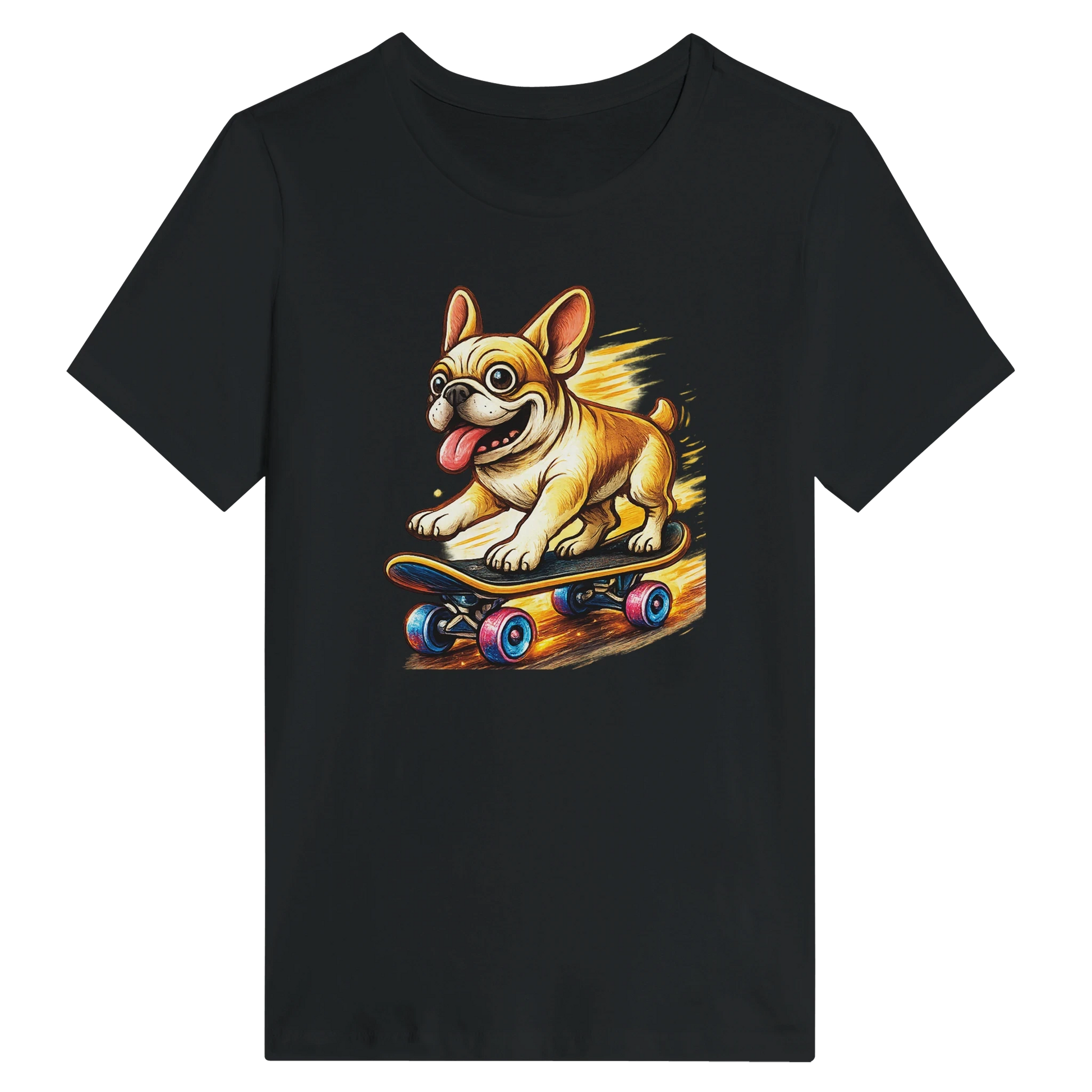 Women’s Skater Frenchie T-Shirt