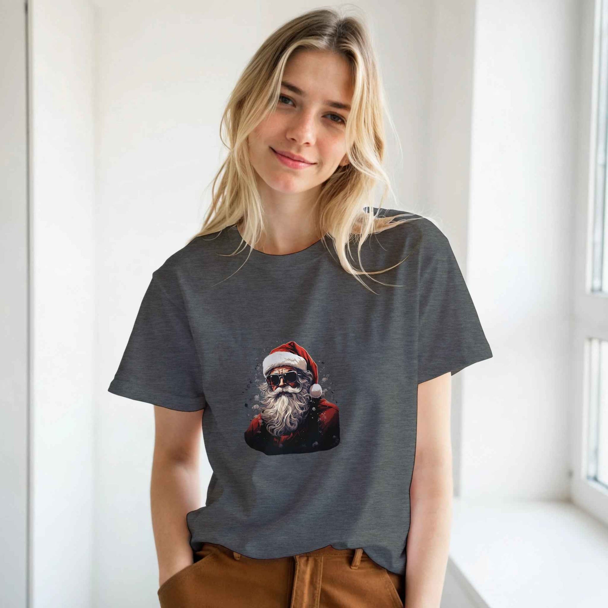 Cool Santa Shades Christmas Shirt – Festive Holiday Graphic Tee for Modern Style