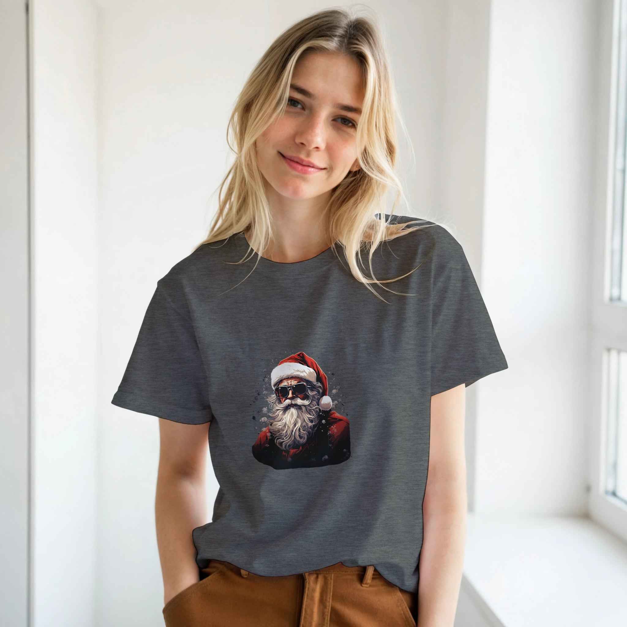 Cool Santa Shades Christmas Shirt – Festive Holiday Graphic Tee for Modern Style