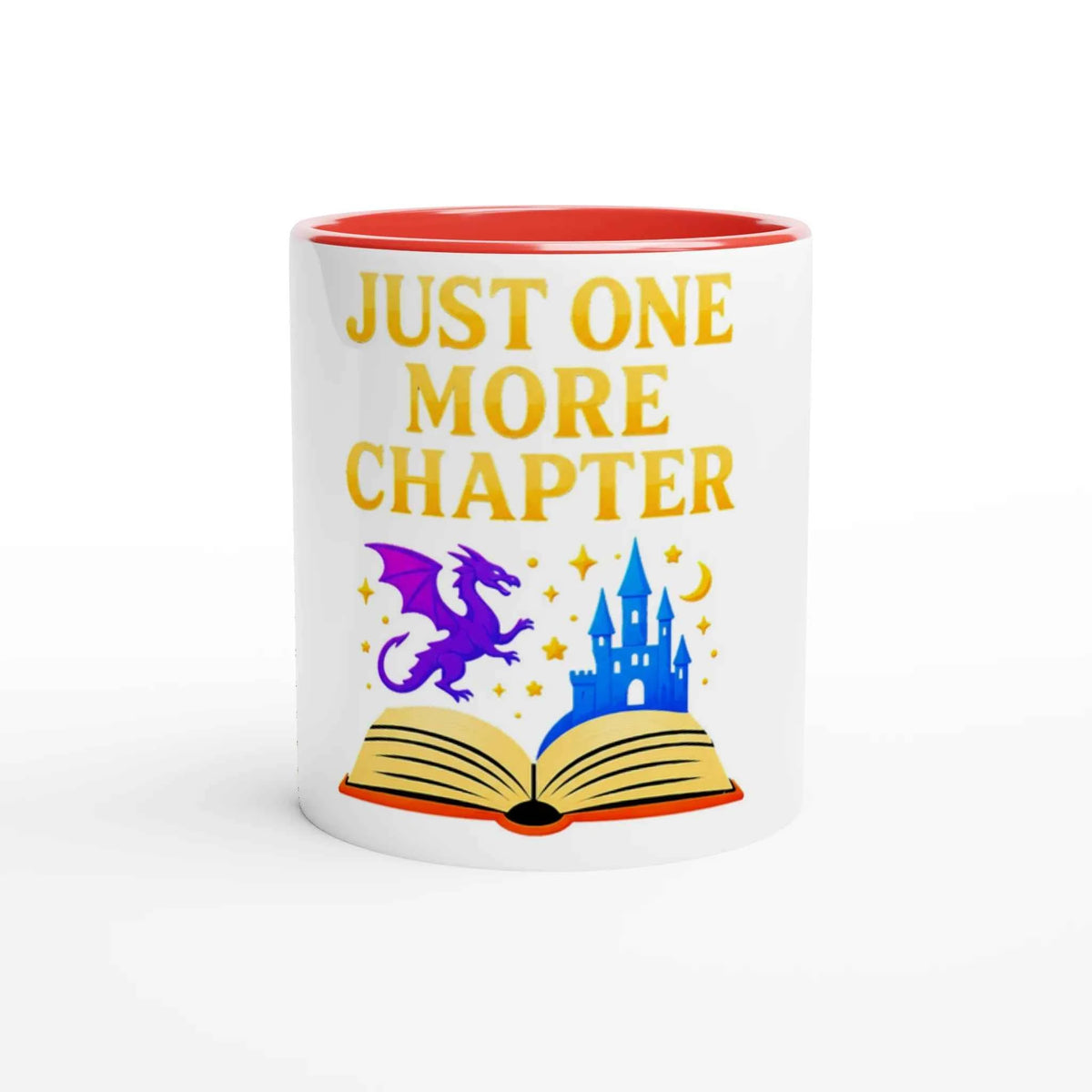 Just One More Chapter 11oz Coffee Mug with Color Inside