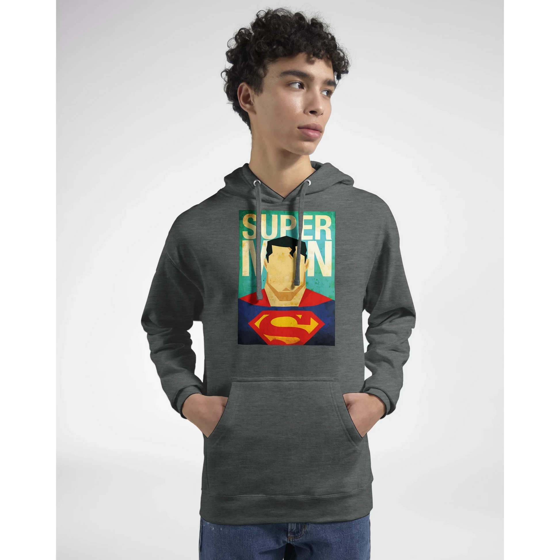 Retro Superman Inspired Hoodie