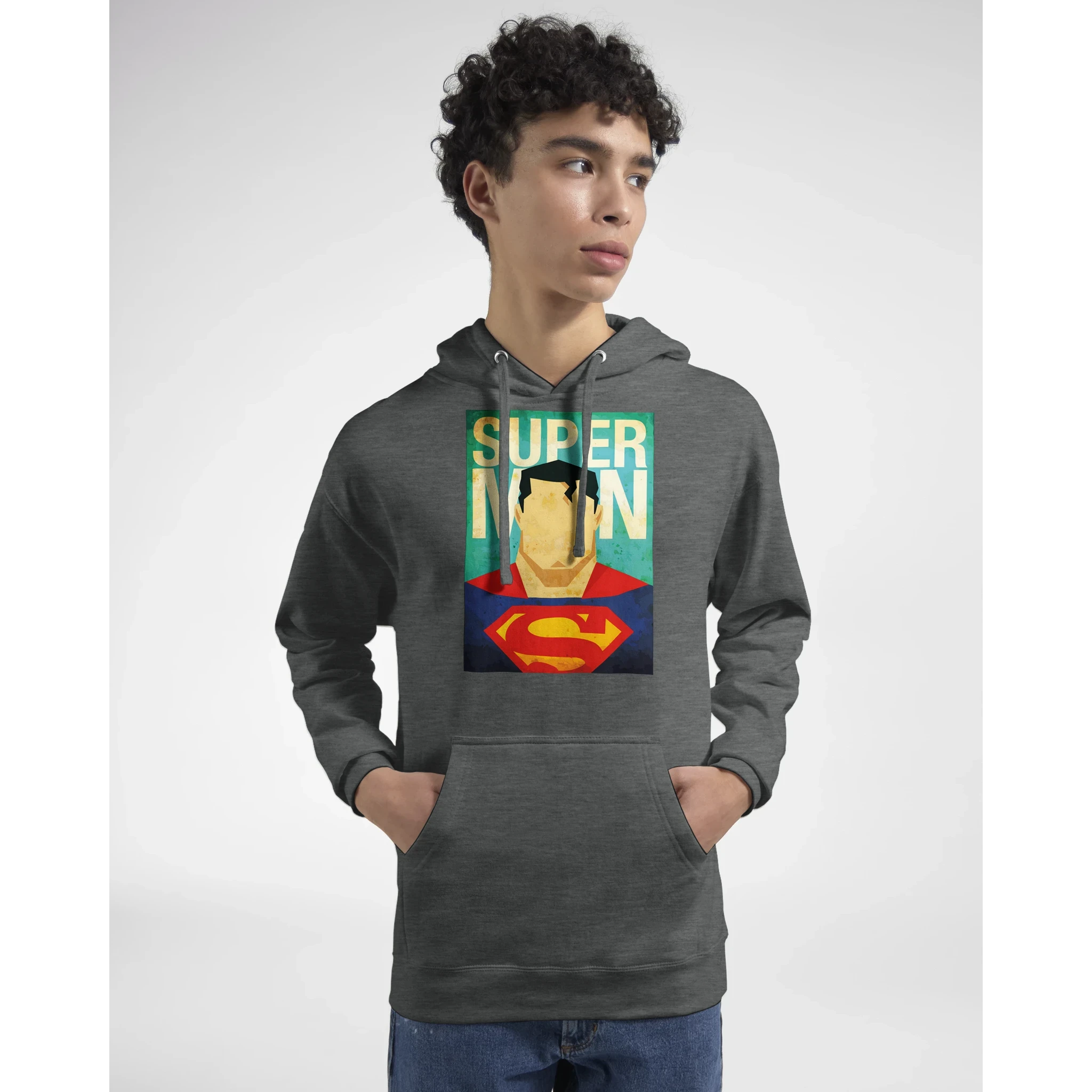 Retro Superman Inspired Hoodie