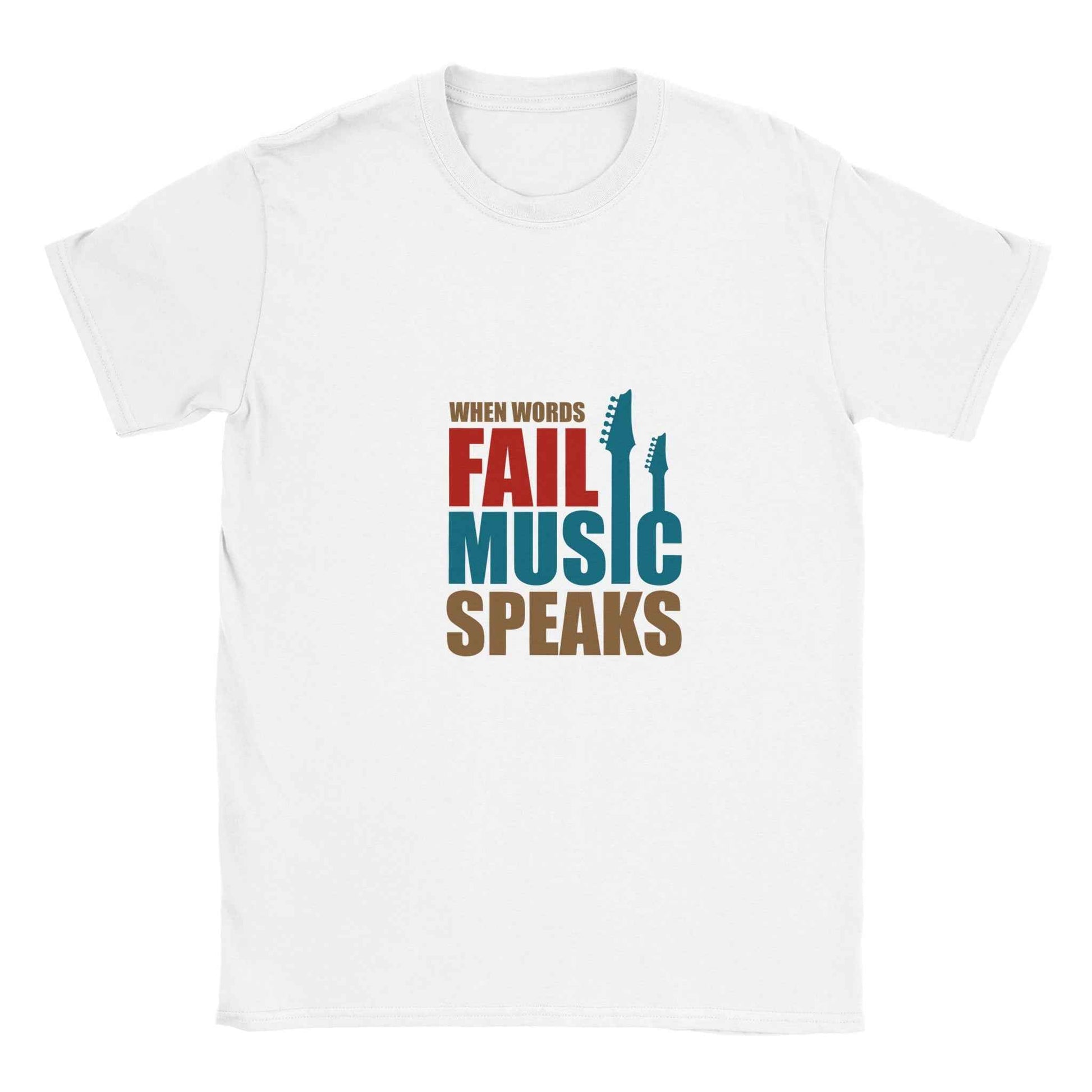 When Words Fail Music Speaks – Premium Comfort & Bold Style for Everyday Wear