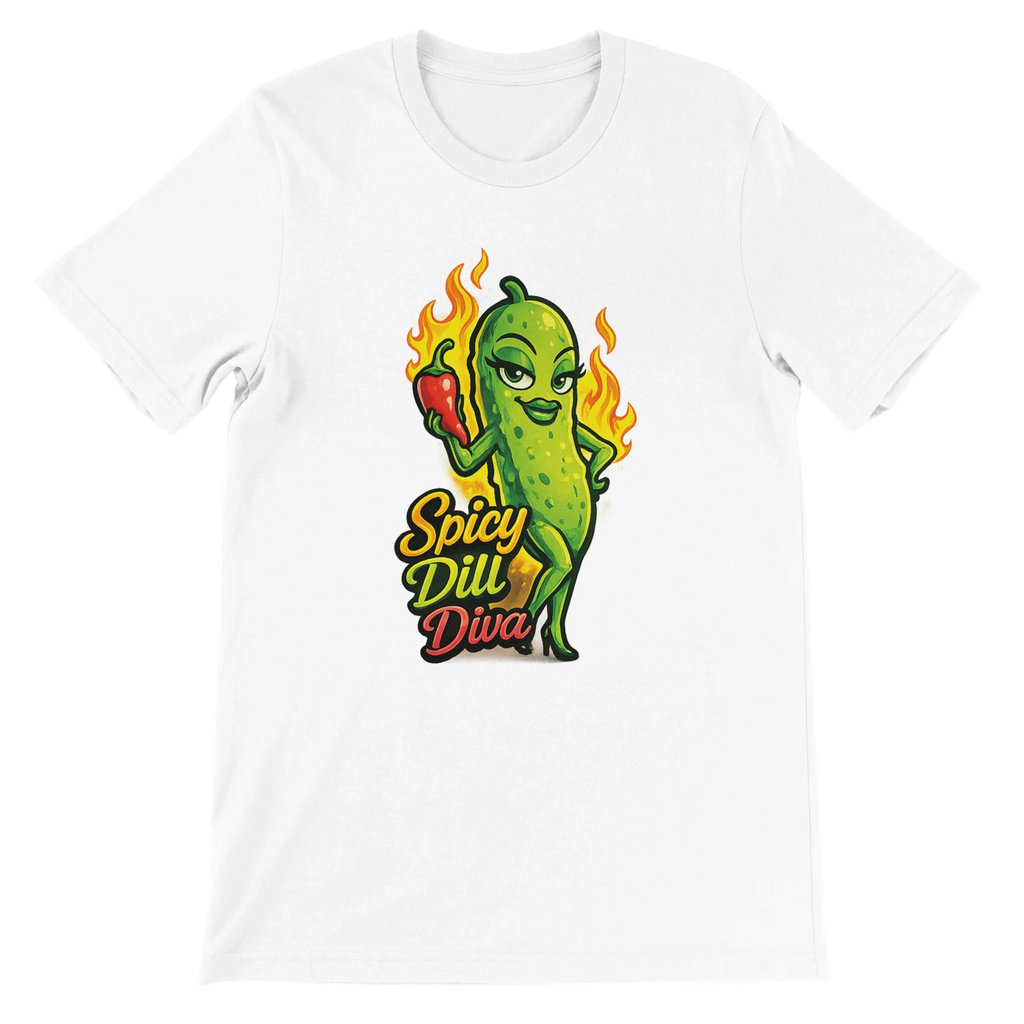 Spicy Dill Diva Pickle T-Shirt