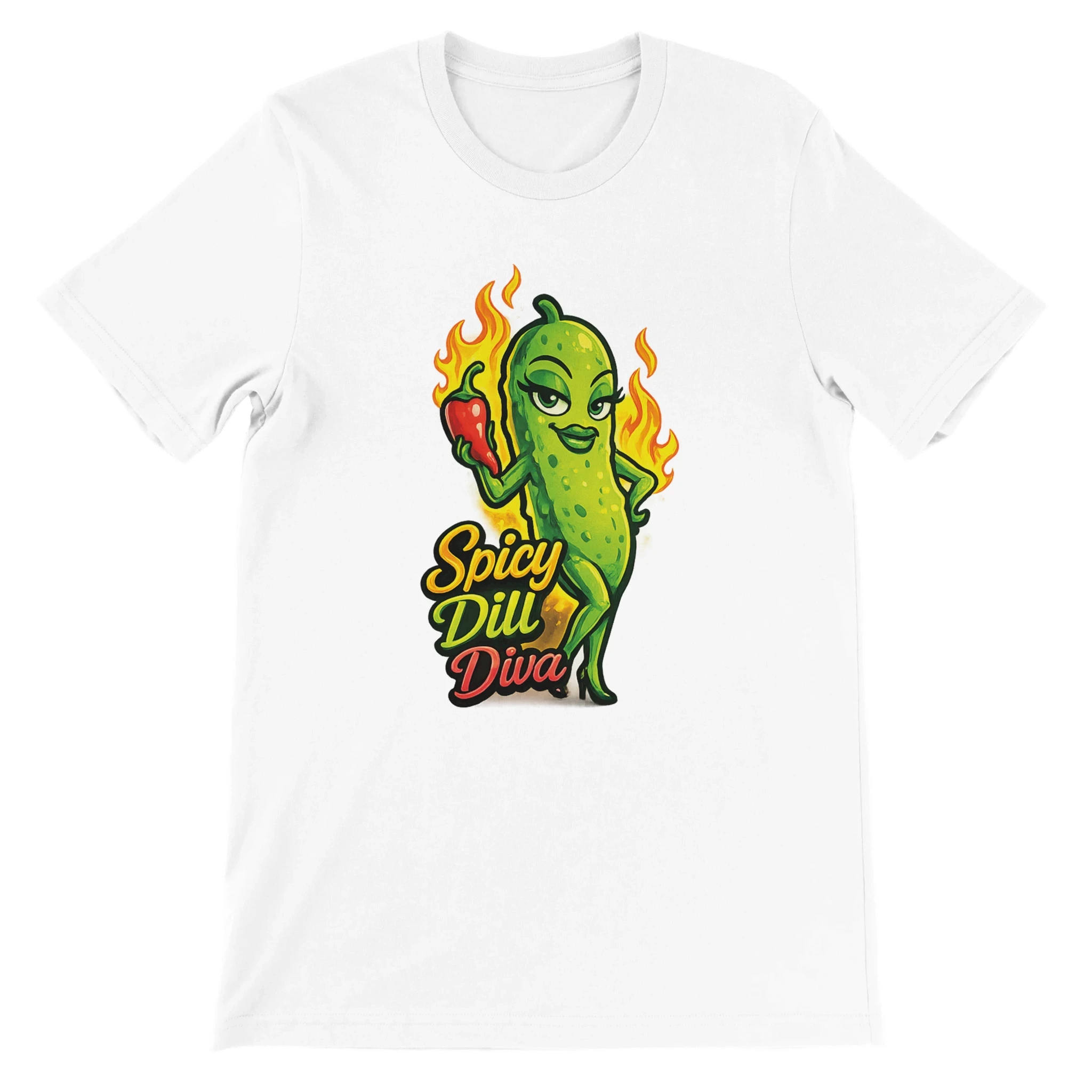 Spicy Dill Diva Pickle T-Shirt